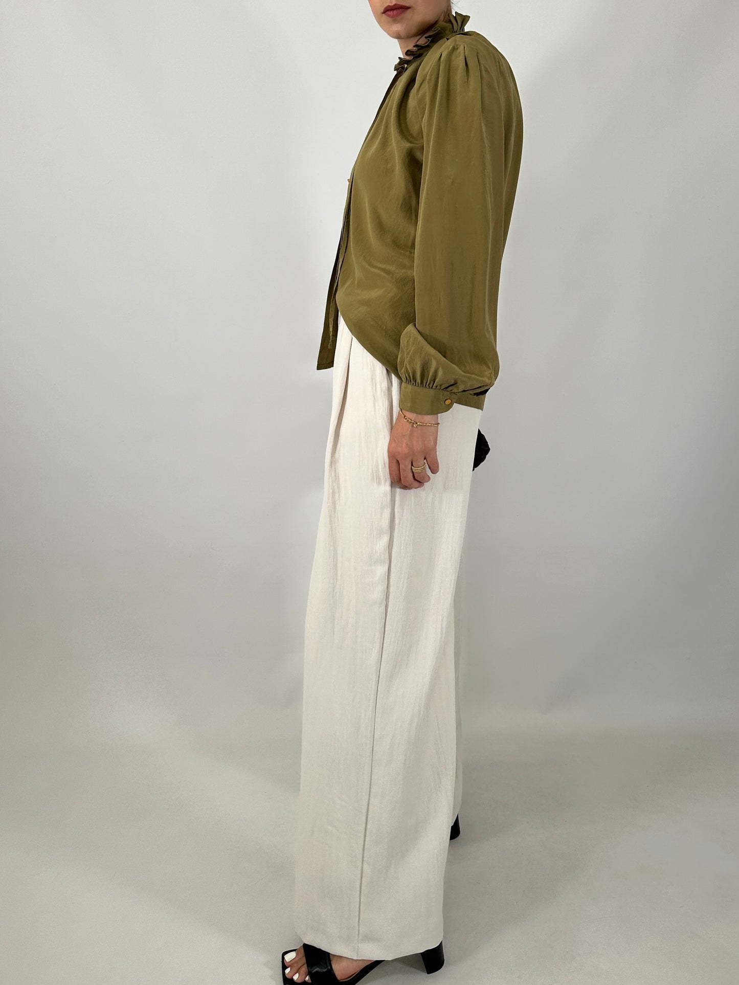 Vintage pure silk shirt