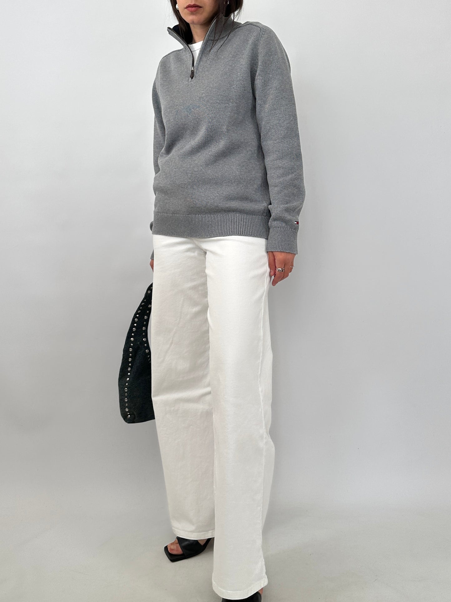Tommy Hilfiger Cotton Half Zip Sweater