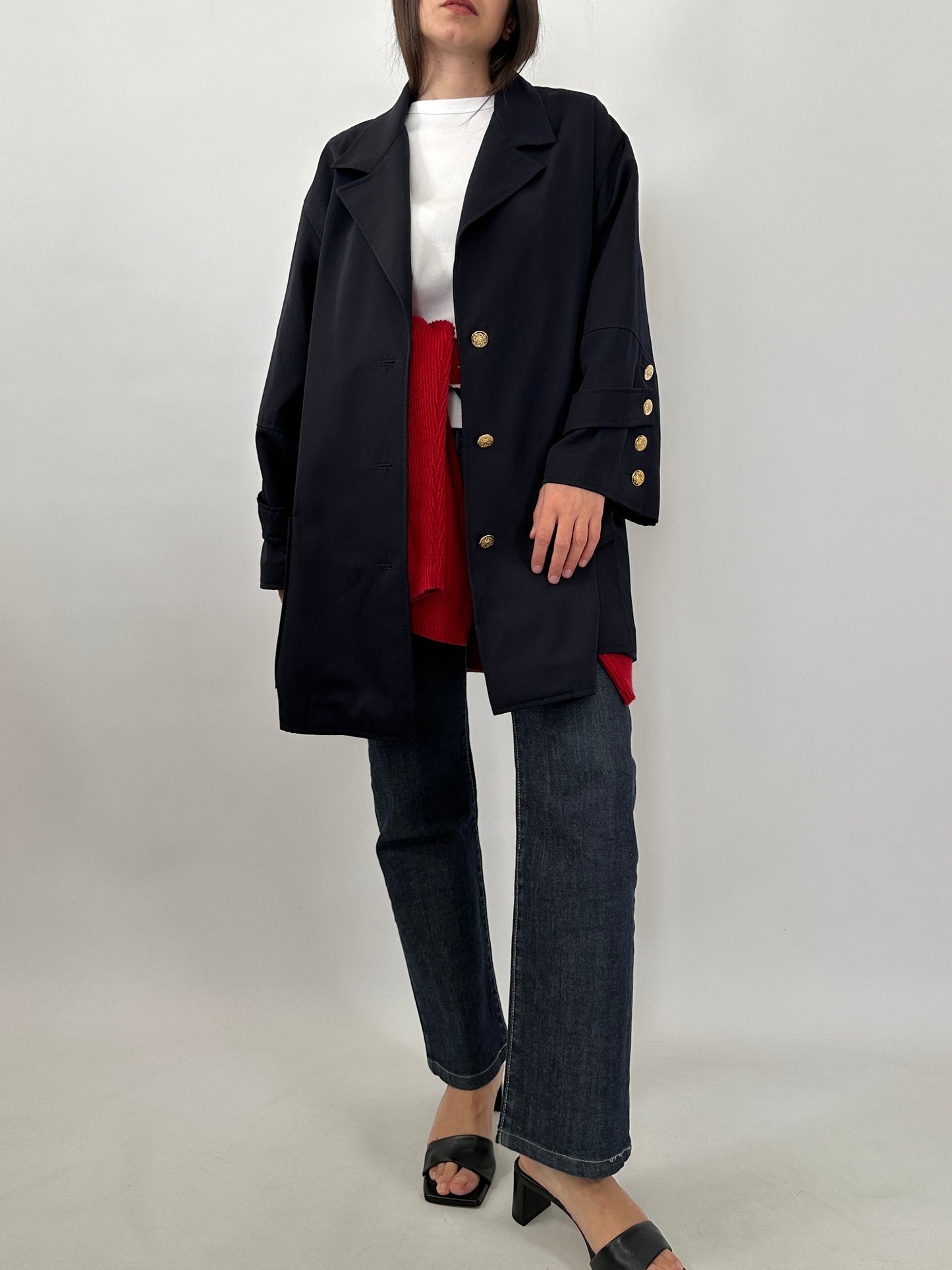 Vintage Lightweight Navy Jacket