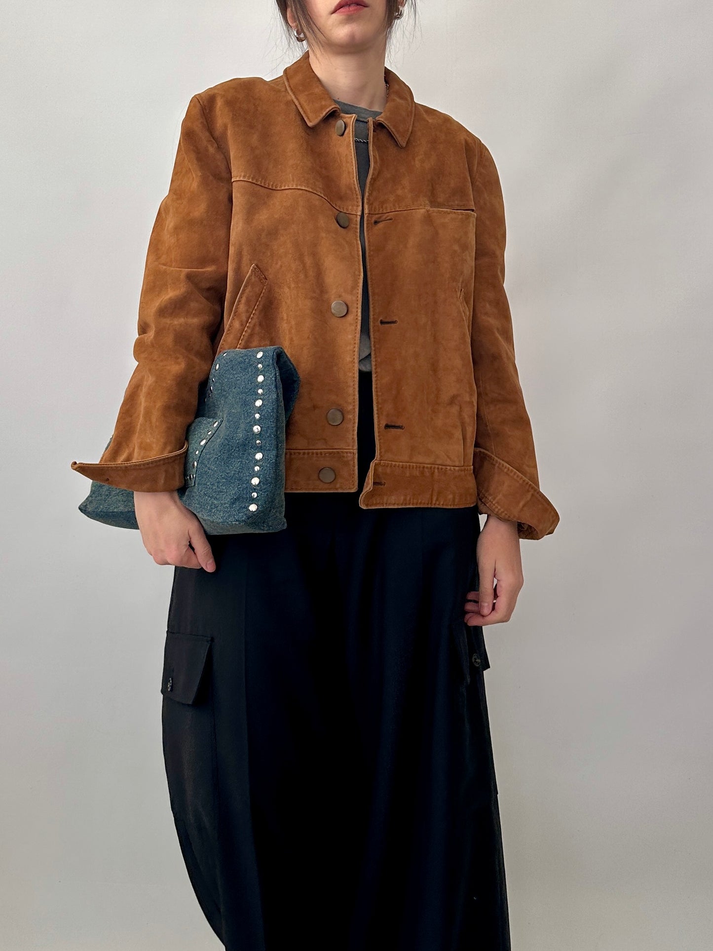 Real suede vintage jacket