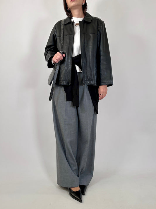 Black Soft Leather Jacket