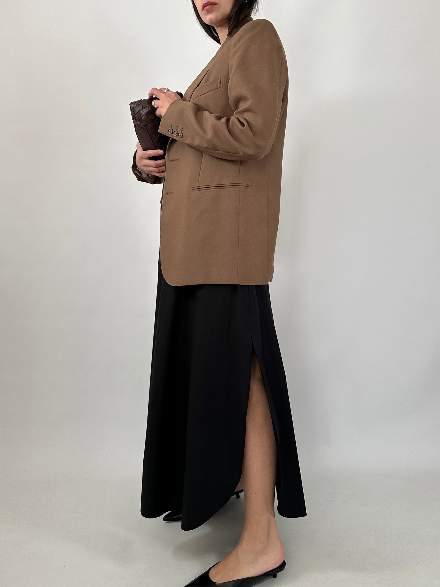 Tailored Minimal Blazer Jacket