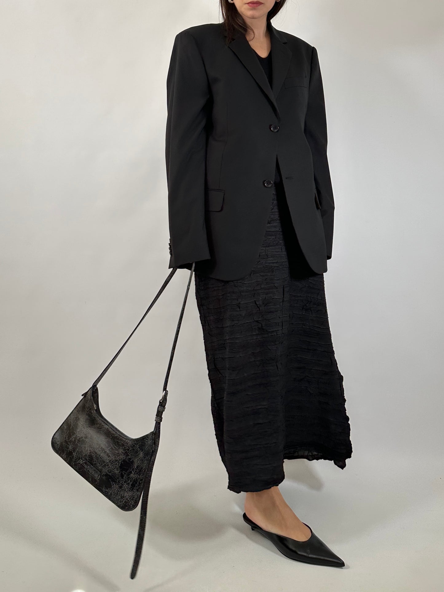 Classic Tailored Black Blazer