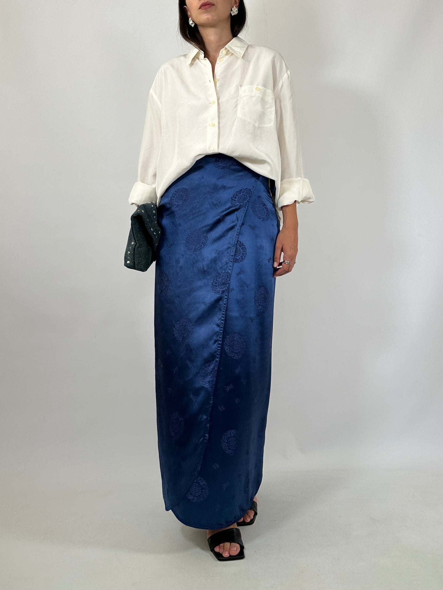 Essential Oversized Silk Shirt