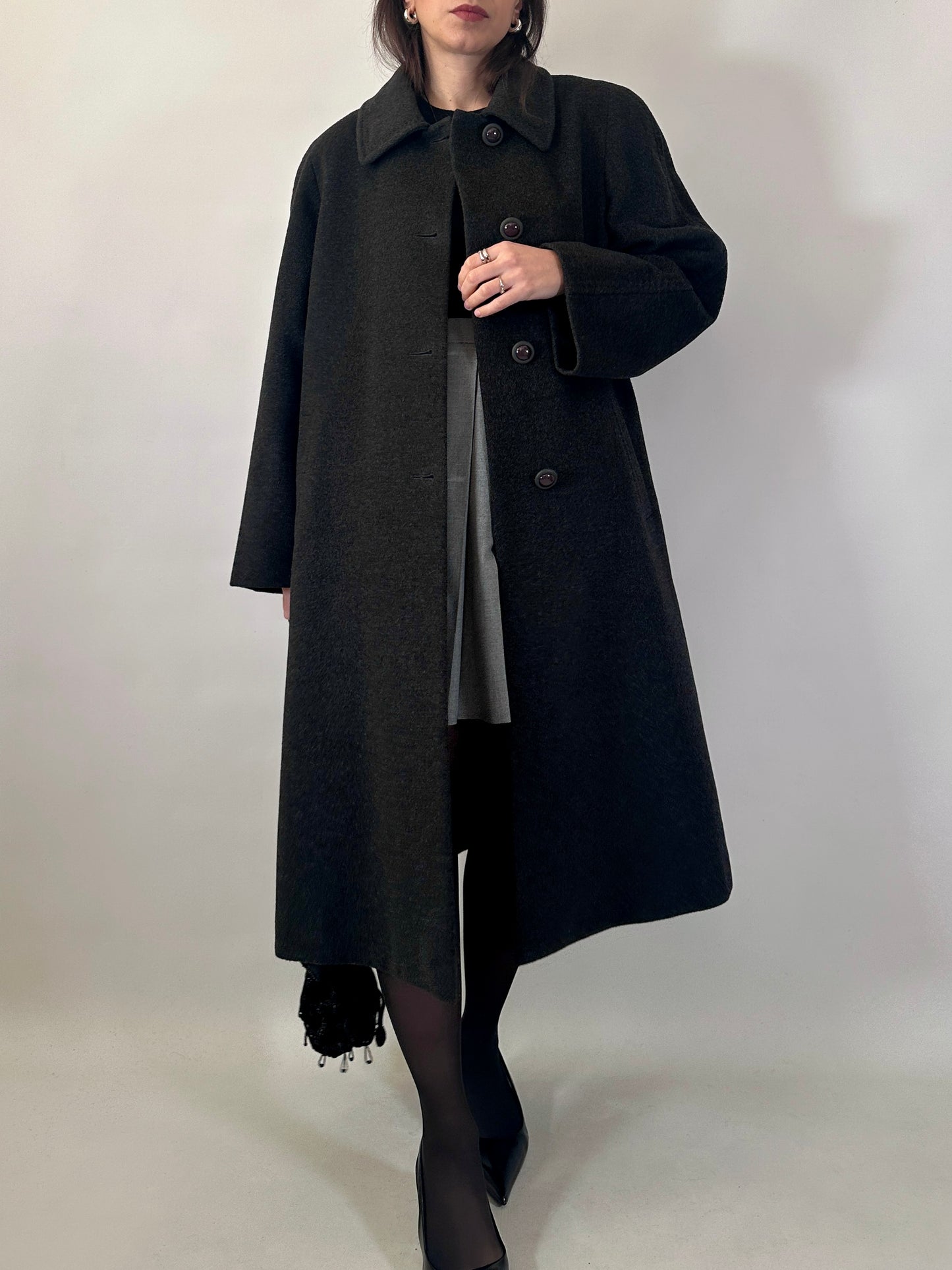 Vintage Wool & Cashmere Coat