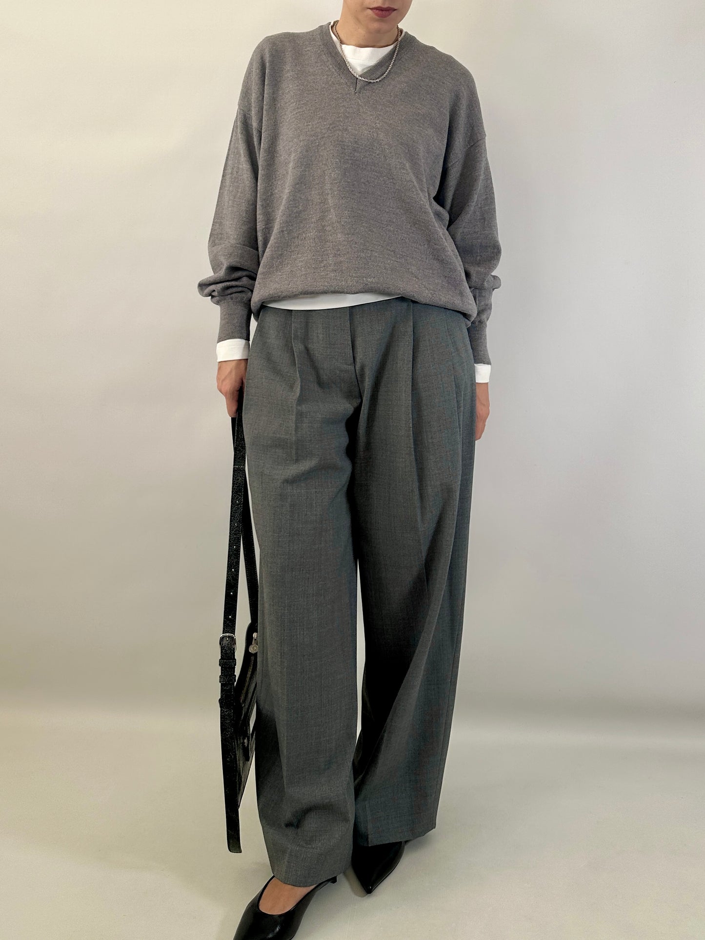 Essential pure wool sweater