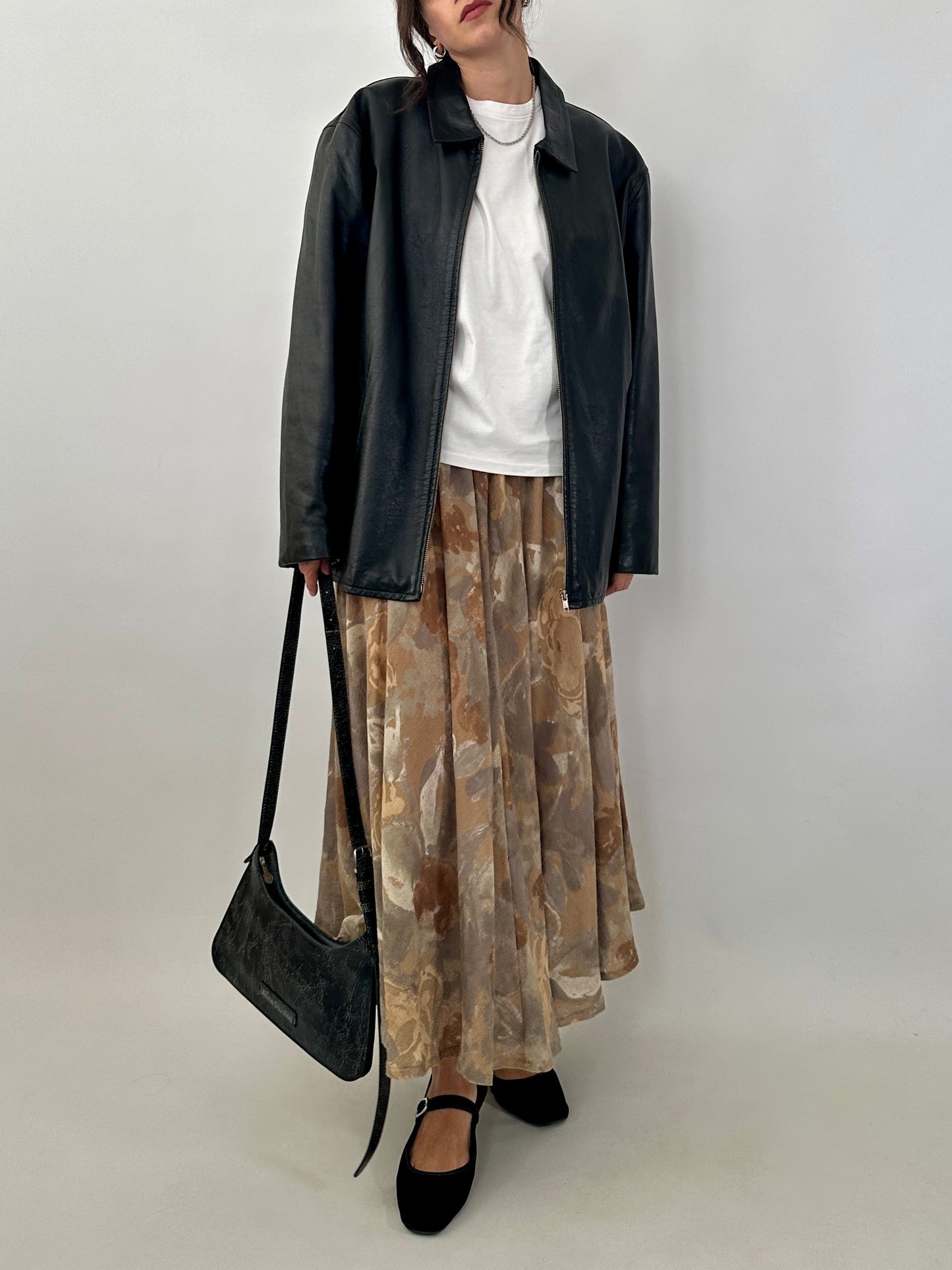 Marella floral maxi skirt