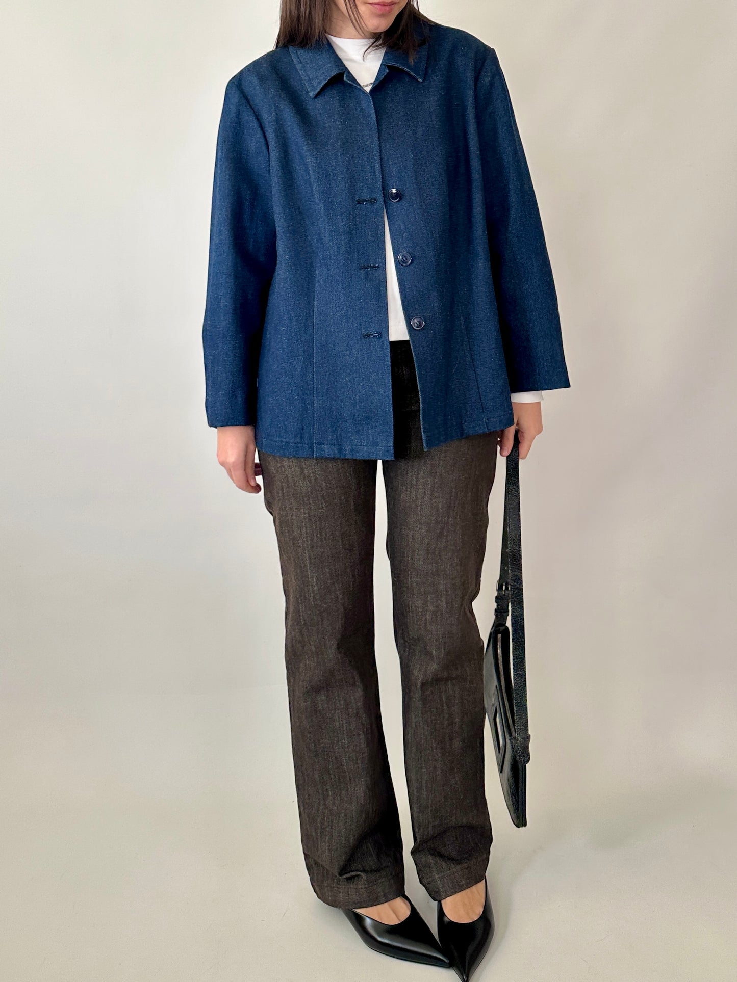 Tailored denim jacket