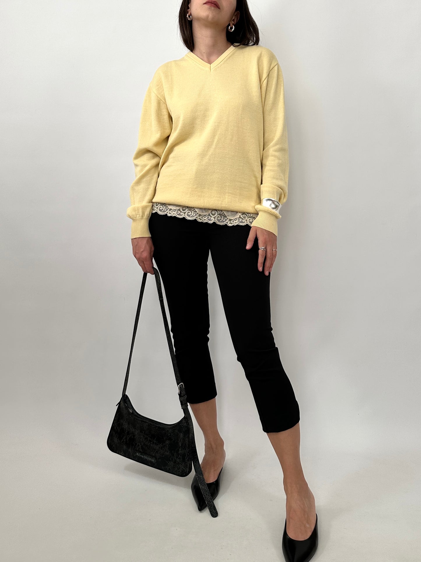 Butter Yellow Light Merino Sweater