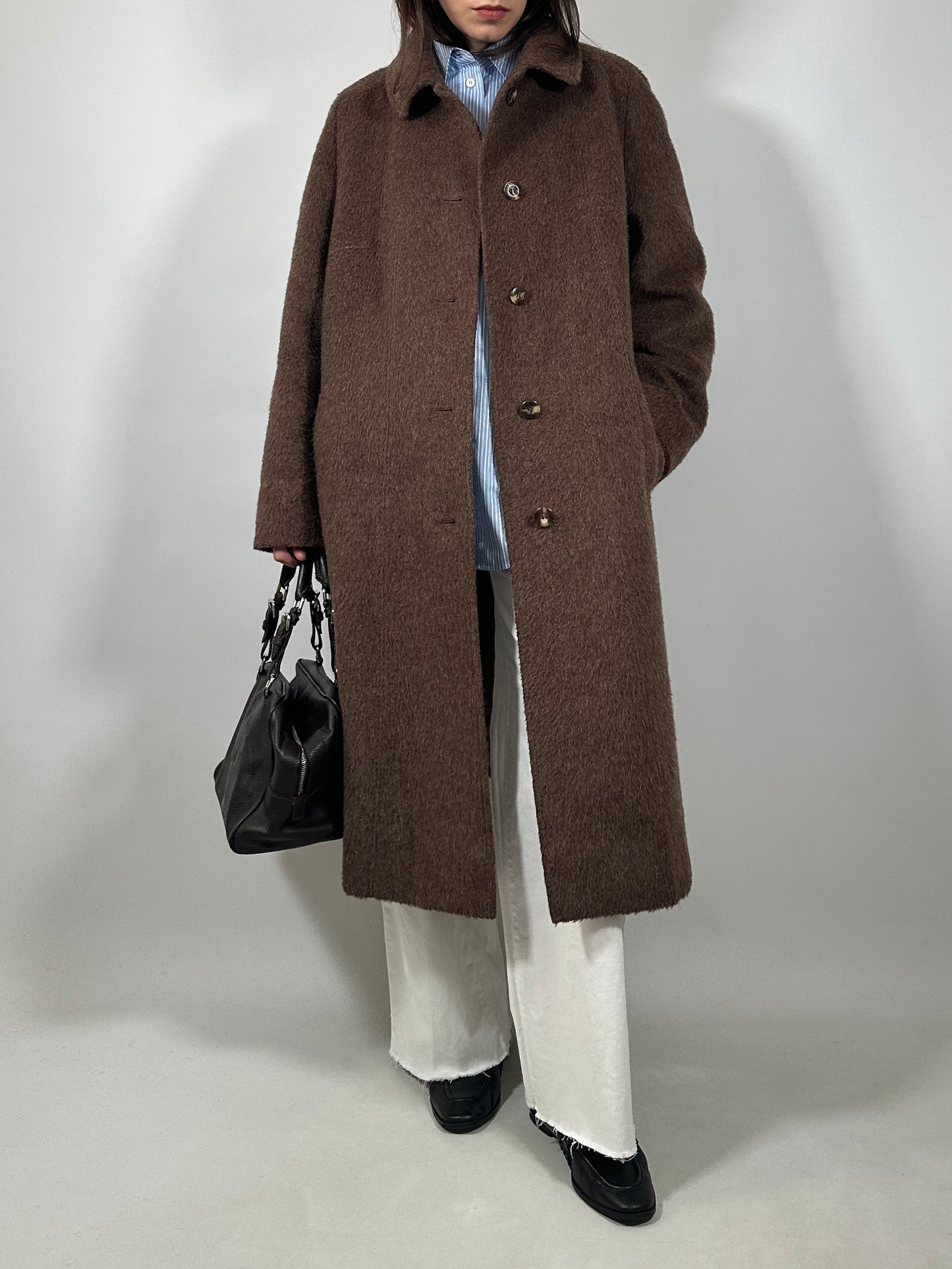 Vintage Llama Wool Coat