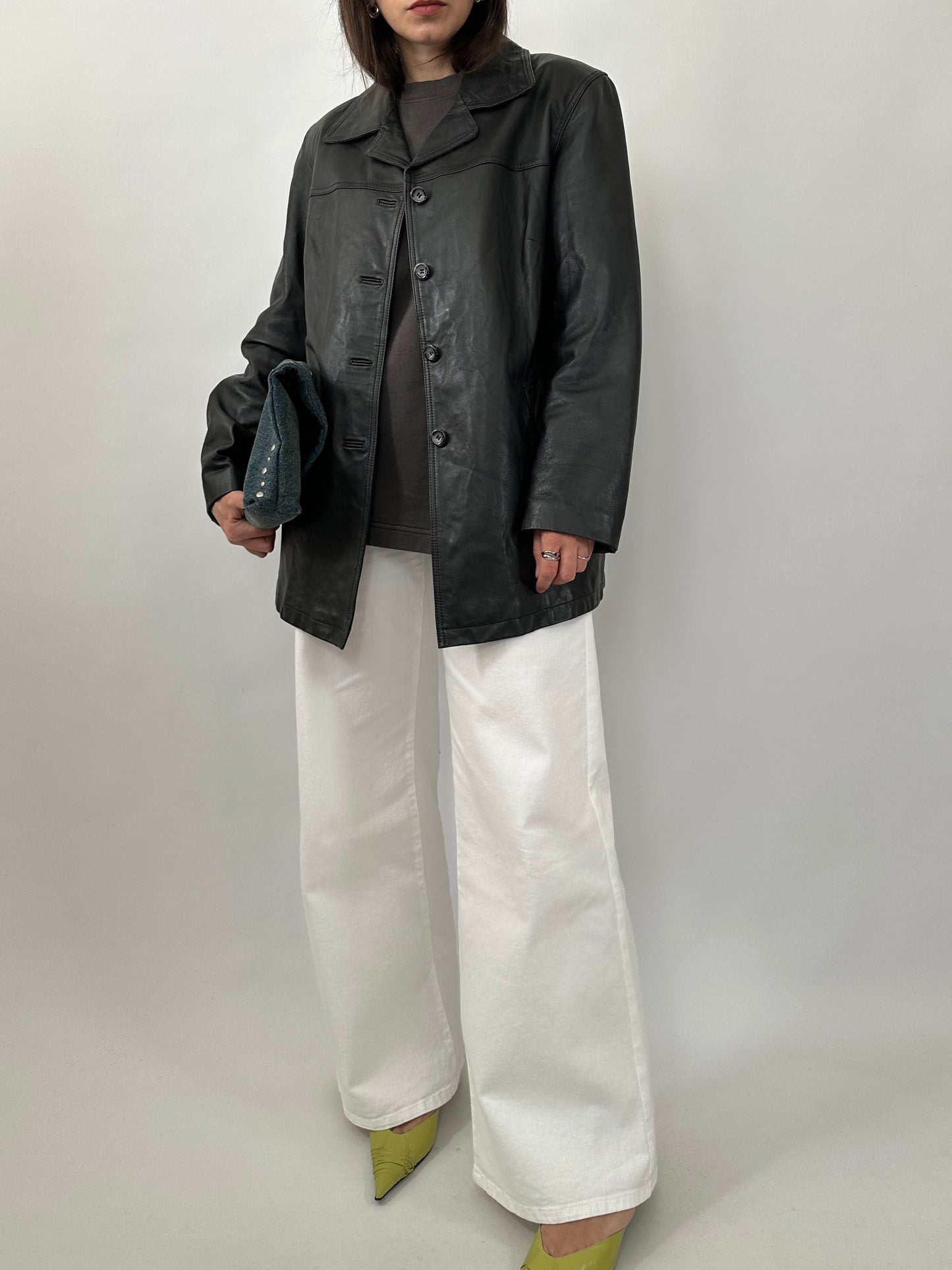 Vintage Soft Nappa Leather Jacket