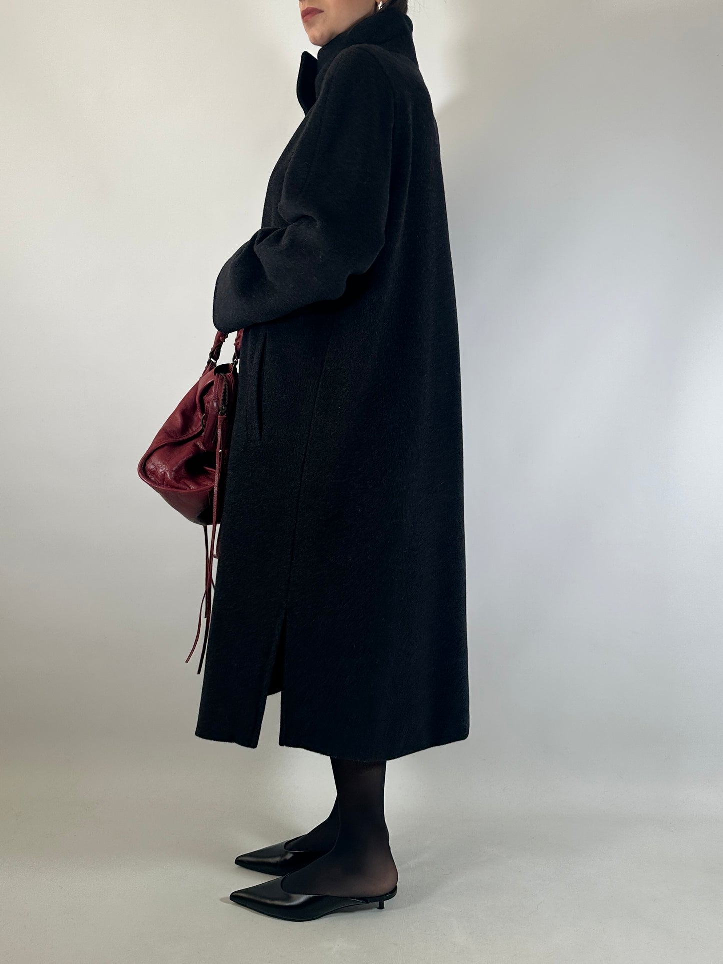 Vintage Wool & Angora Coat
