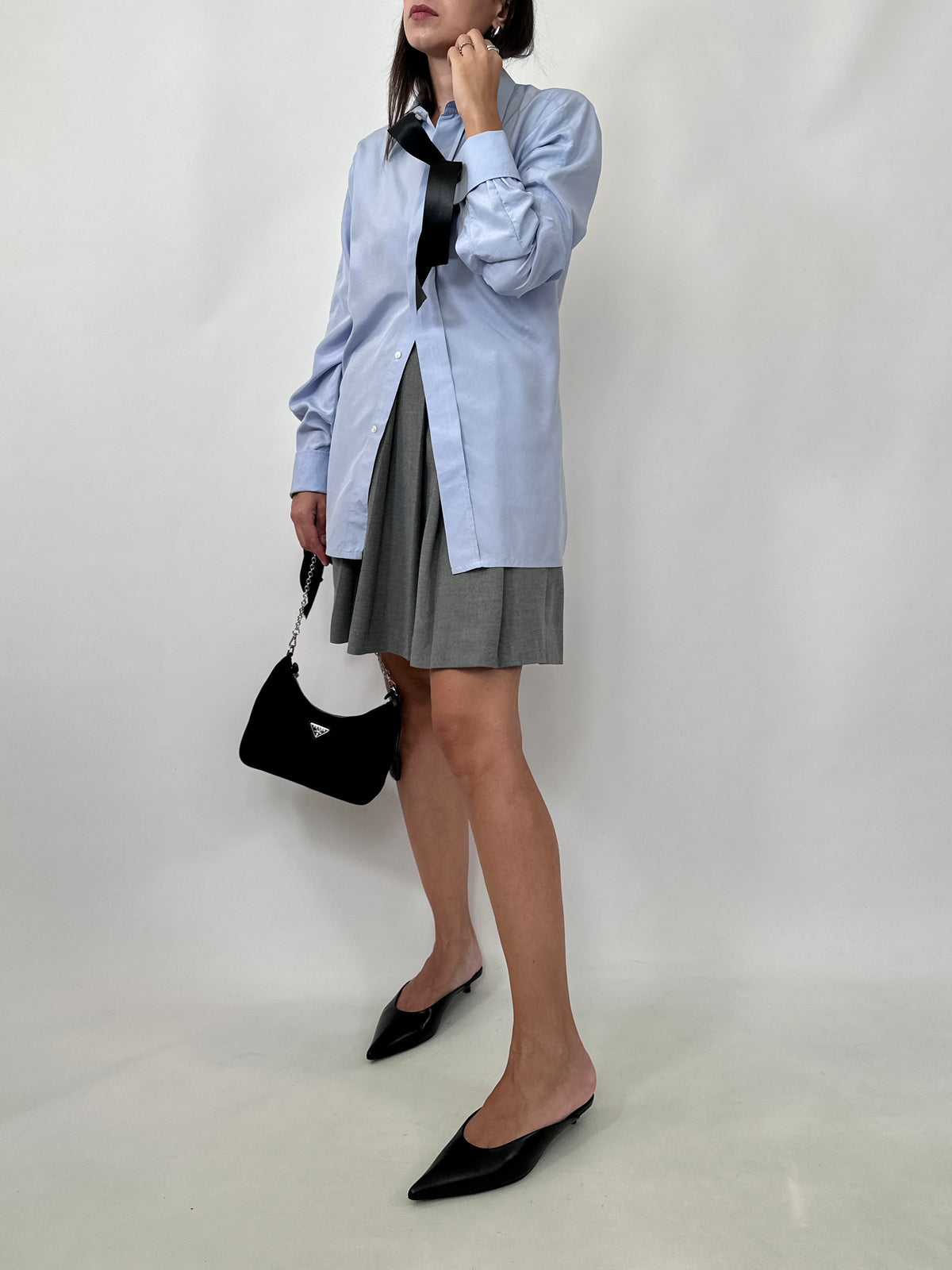 Pierre Cardin Silk Shirt with French Cuffs