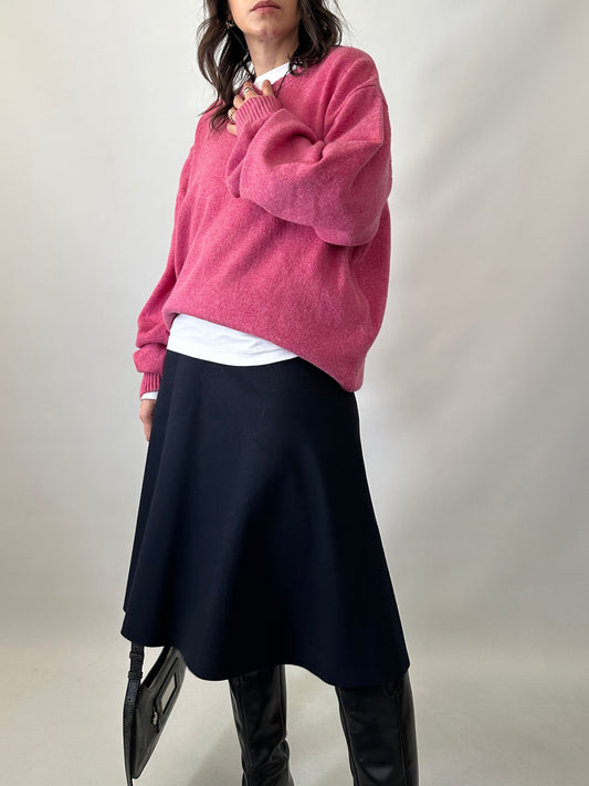 Tommy Hilfiger soft lambswool pink sweater