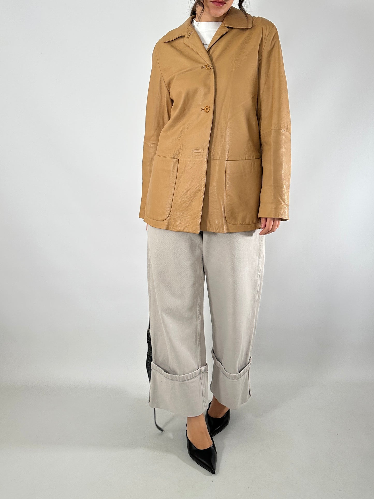 Vintage Marella soft leather jacket