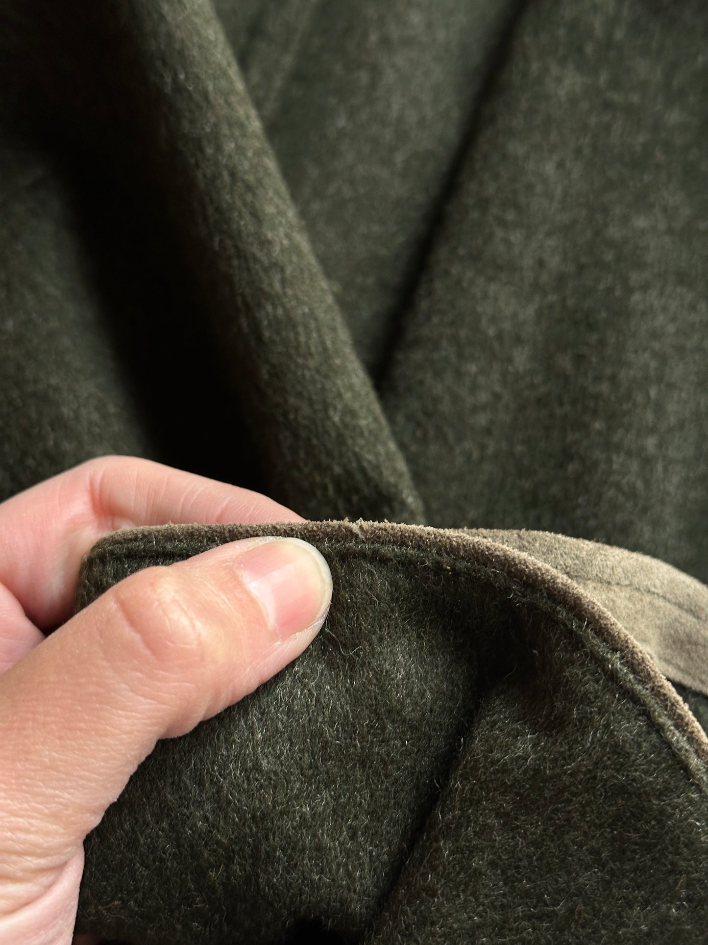 Original Green Loden Wool&Alpaca Coat