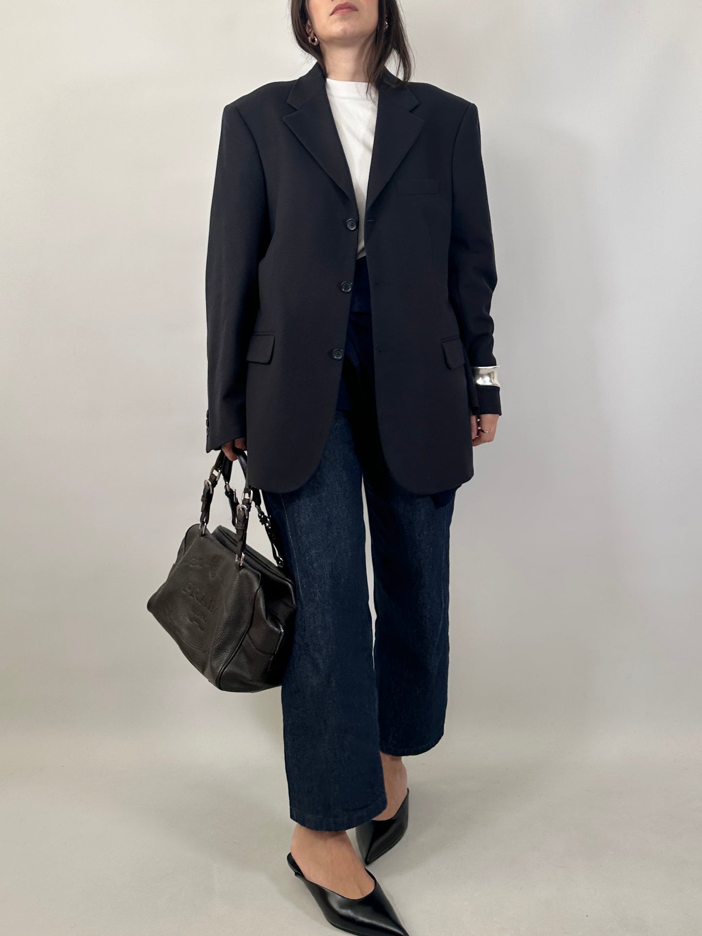 Tailored Cashmere Blend Blazer