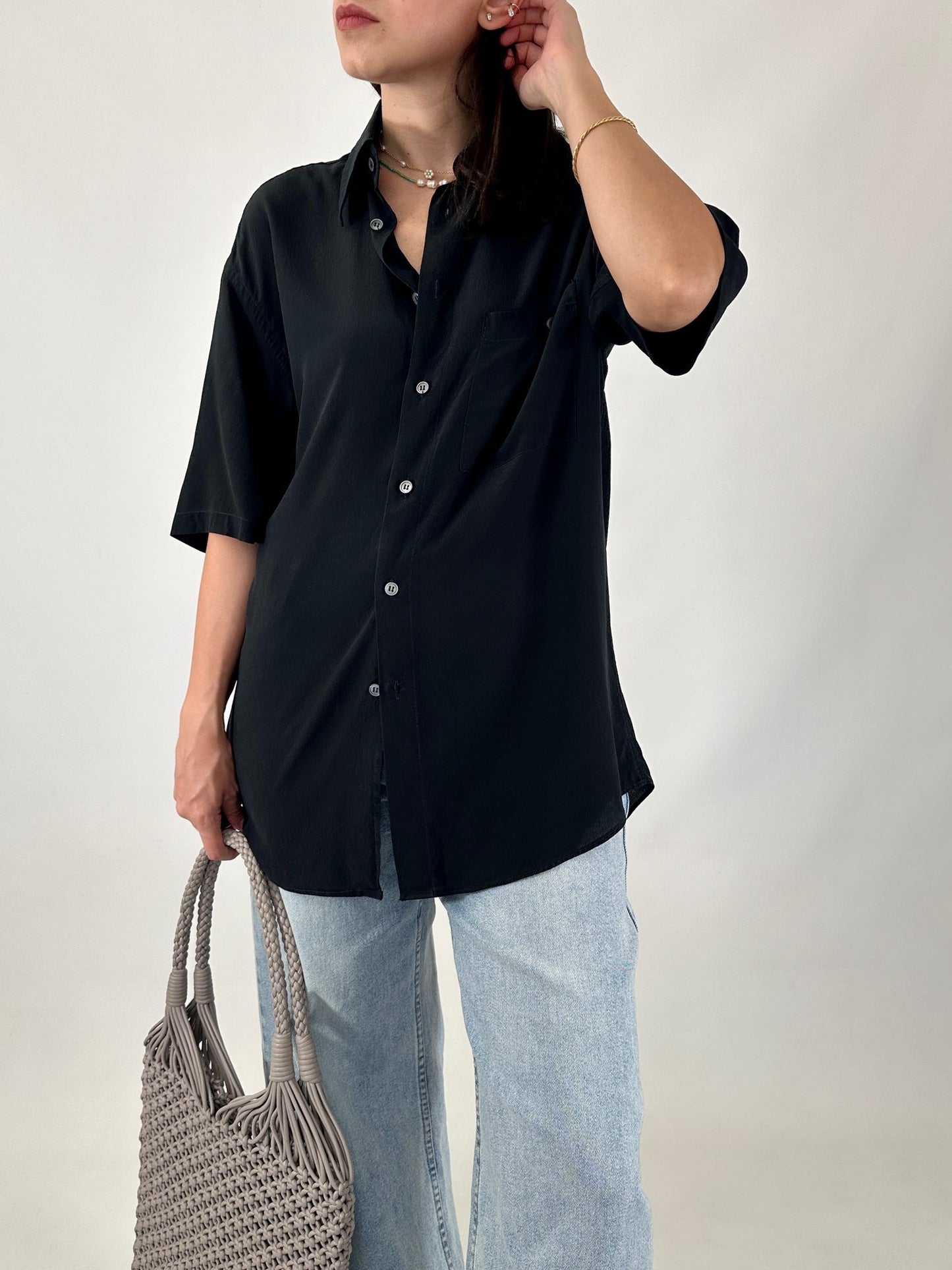 Pal Zileri essential silk shirt