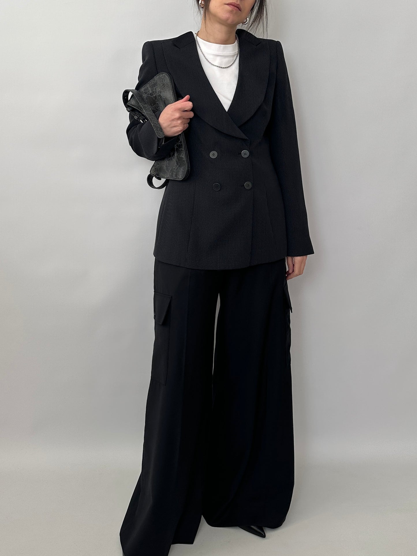Giorgio Armani silk and wool blazer