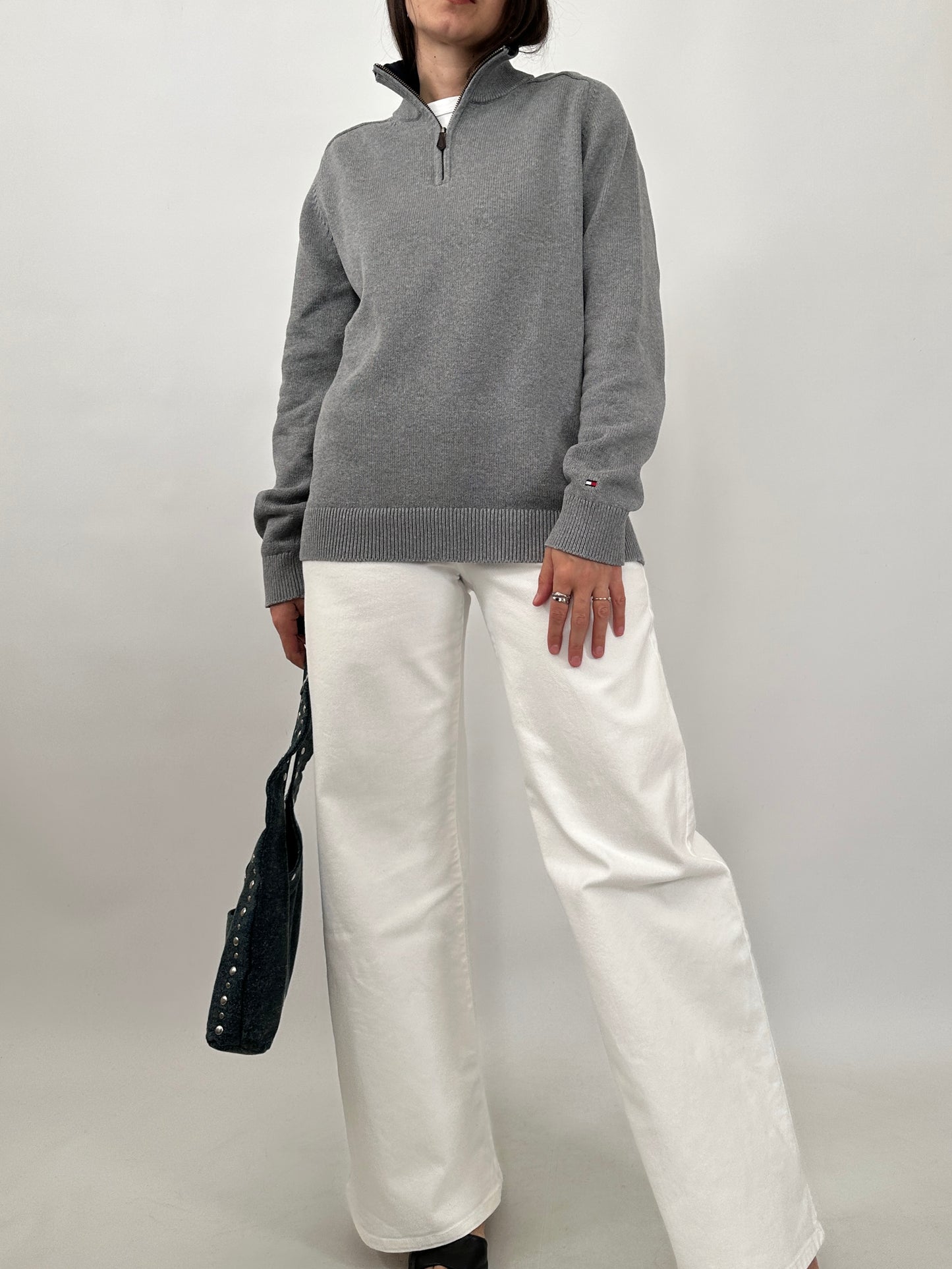 Tommy Hilfiger Cotton Half Zip Sweater