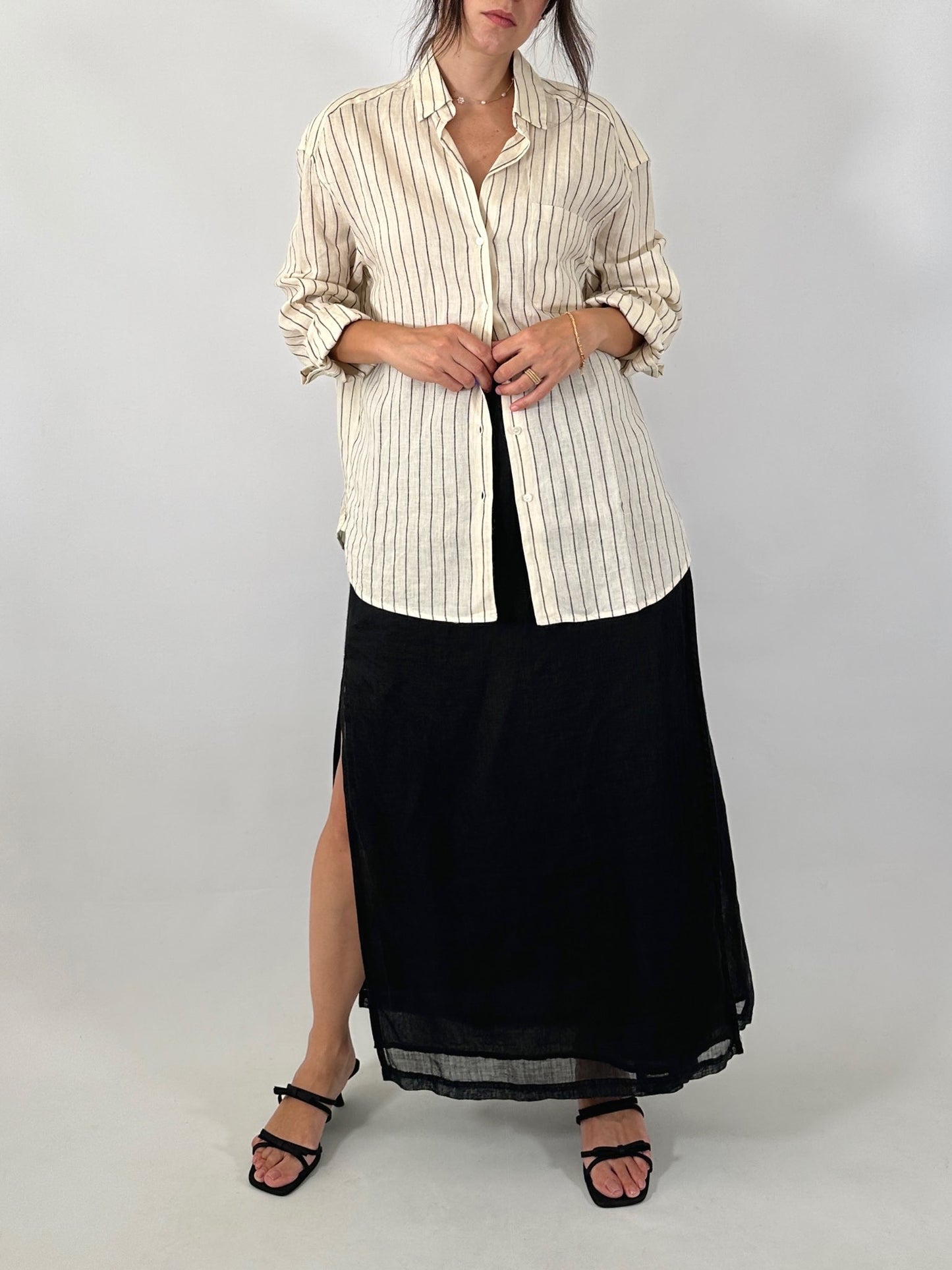 Weekend Max Mara striped linen shirt