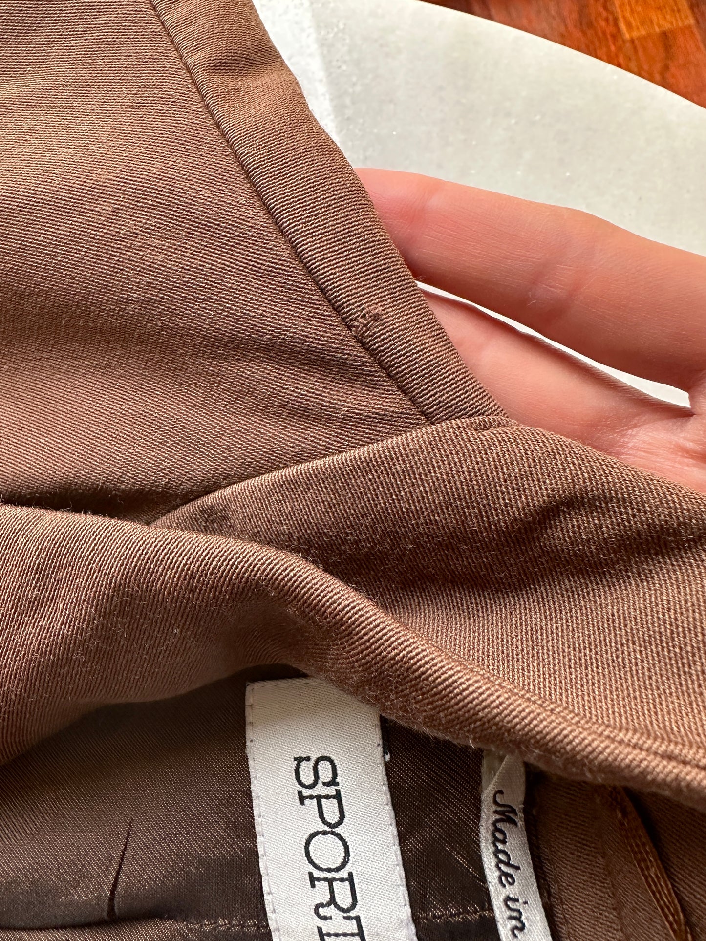 Sportmax chocolate blazer