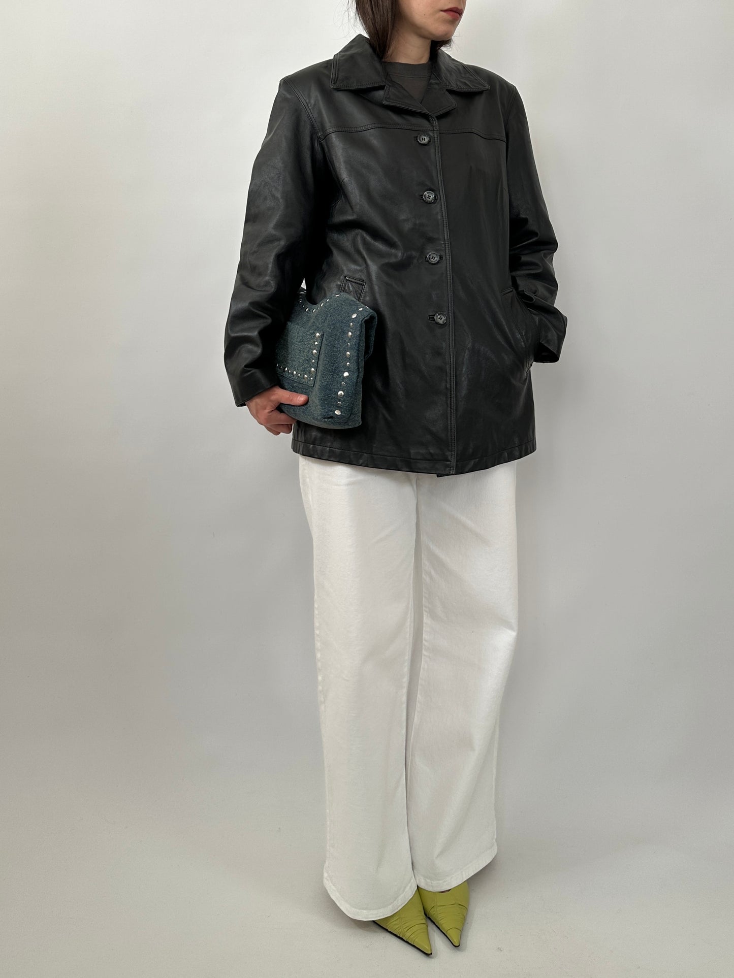 Vintage Soft Nappa Leather Jacket