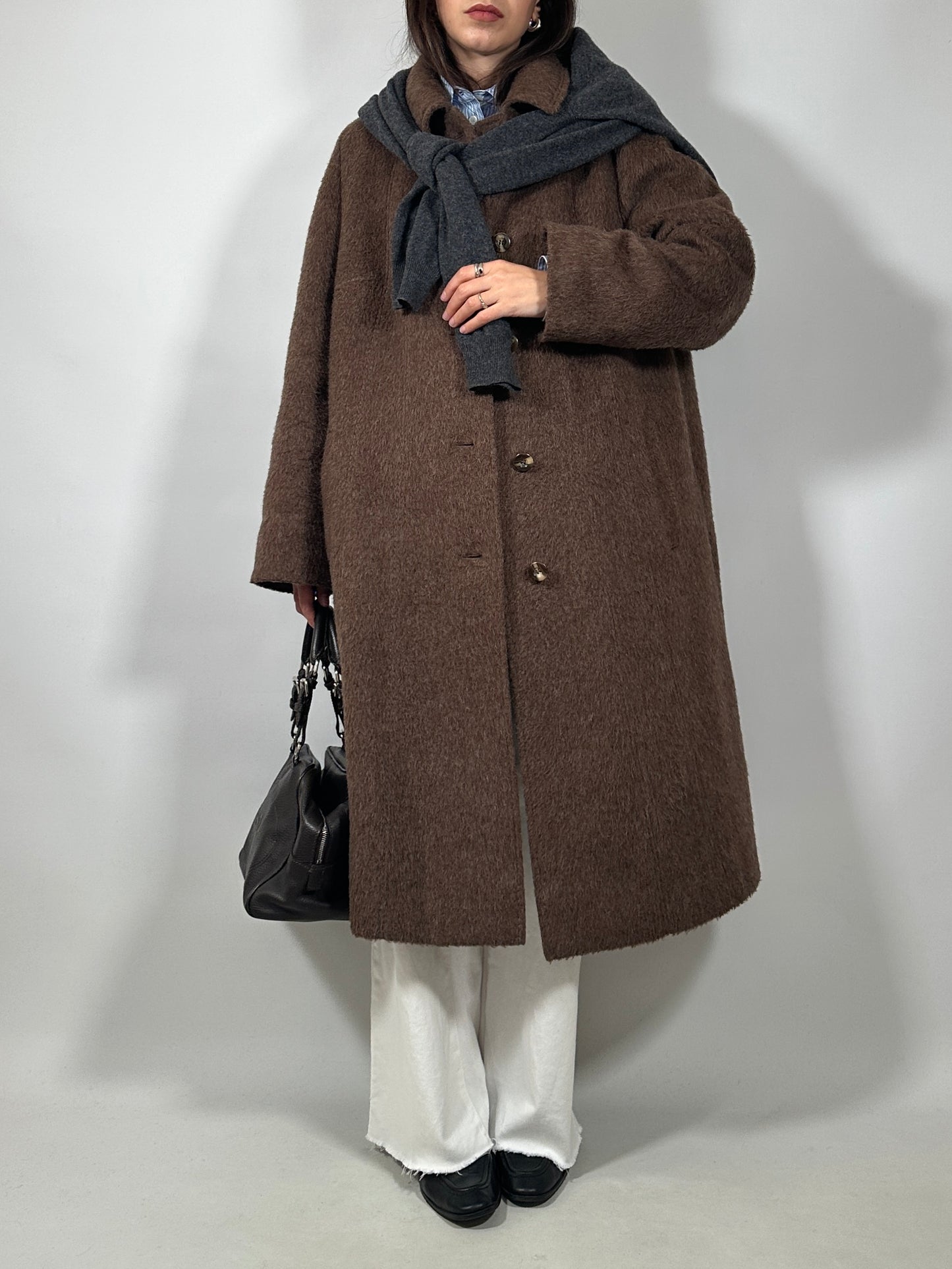 Vintage Llama Wool Coat