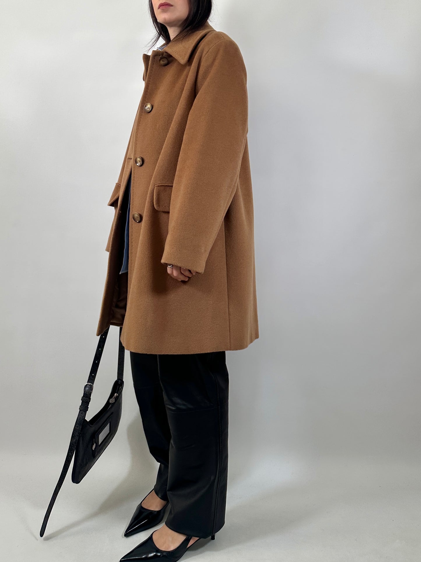 Mid-lenght Piacenza Wool Coat