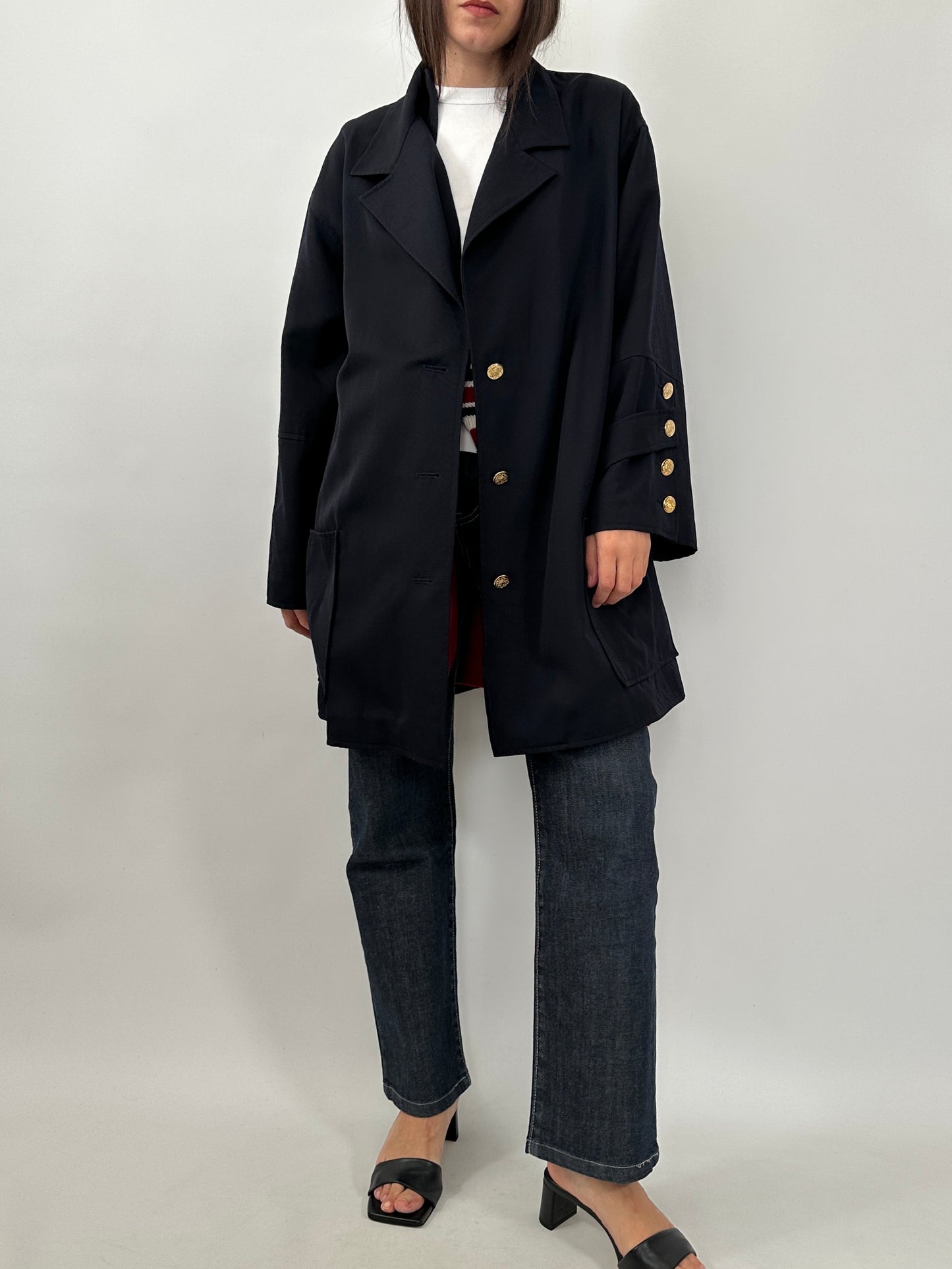 Vintage Lightweight Navy Jacket