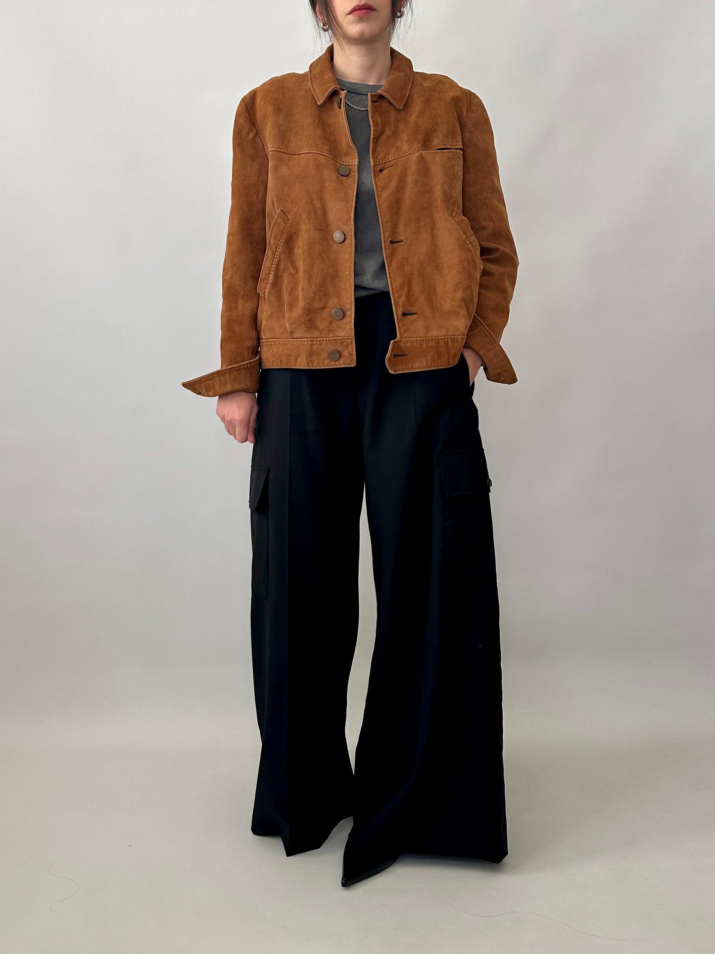 Real suede vintage jacket