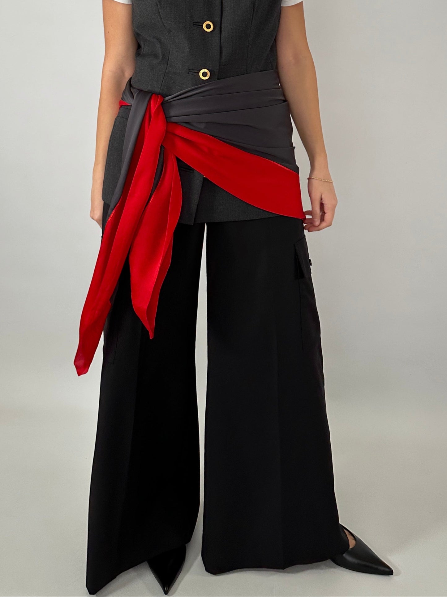 Giorgio Armani maxi square silk scarf