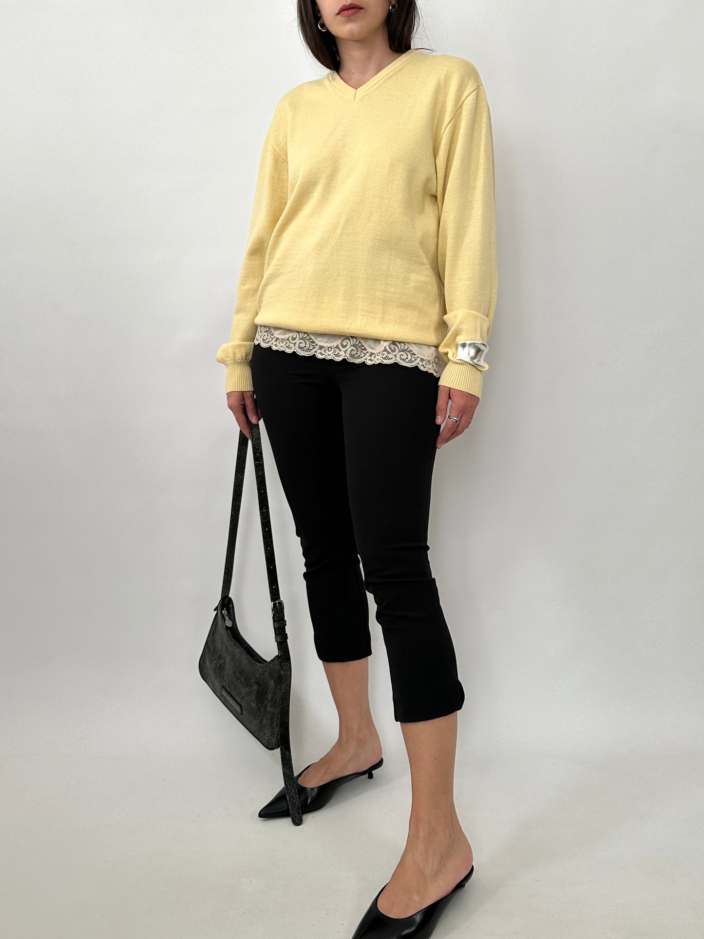 Butter Yellow Light Merino Sweater