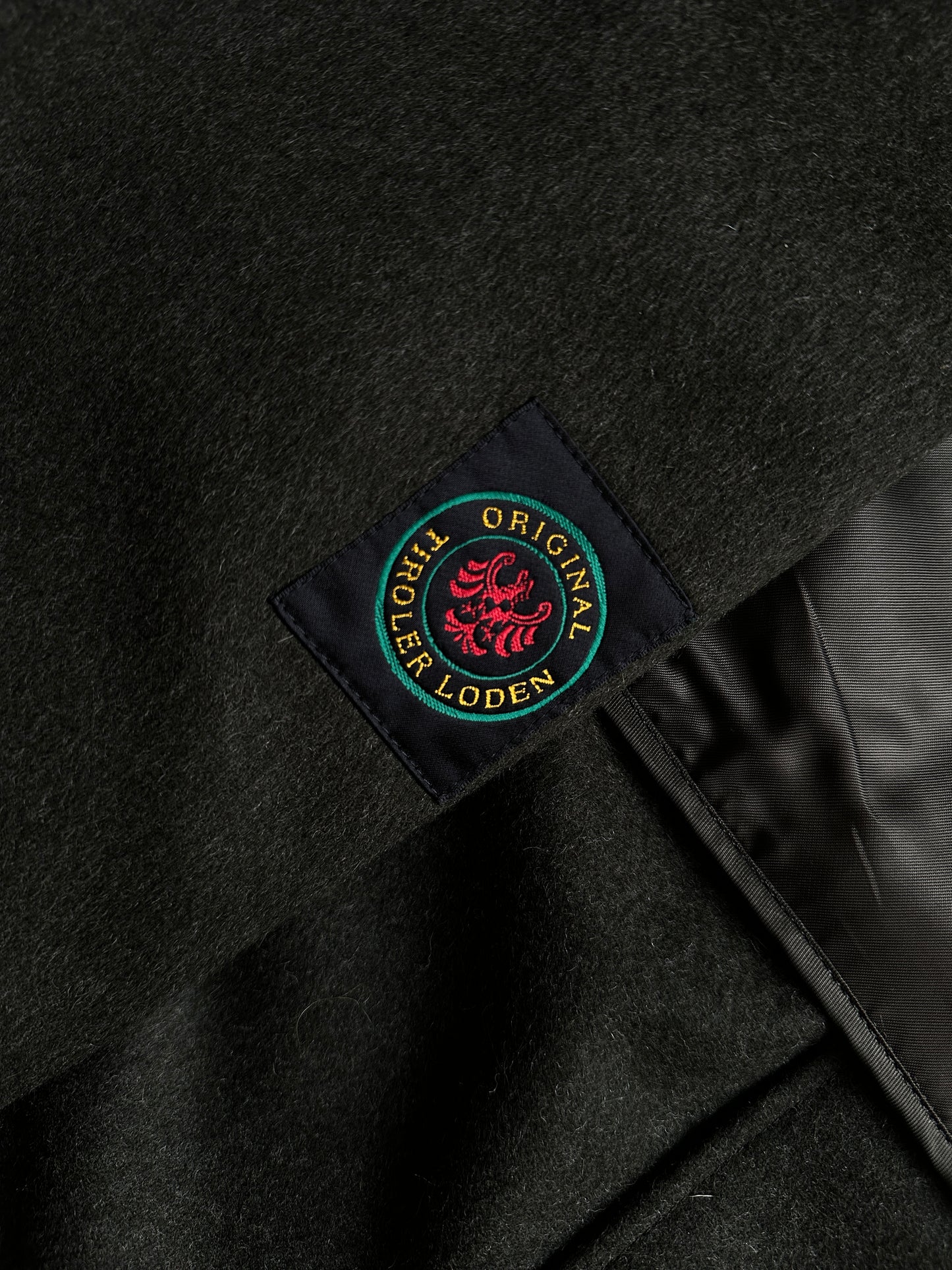 Original Green Loden Wool&Alpaca Coat