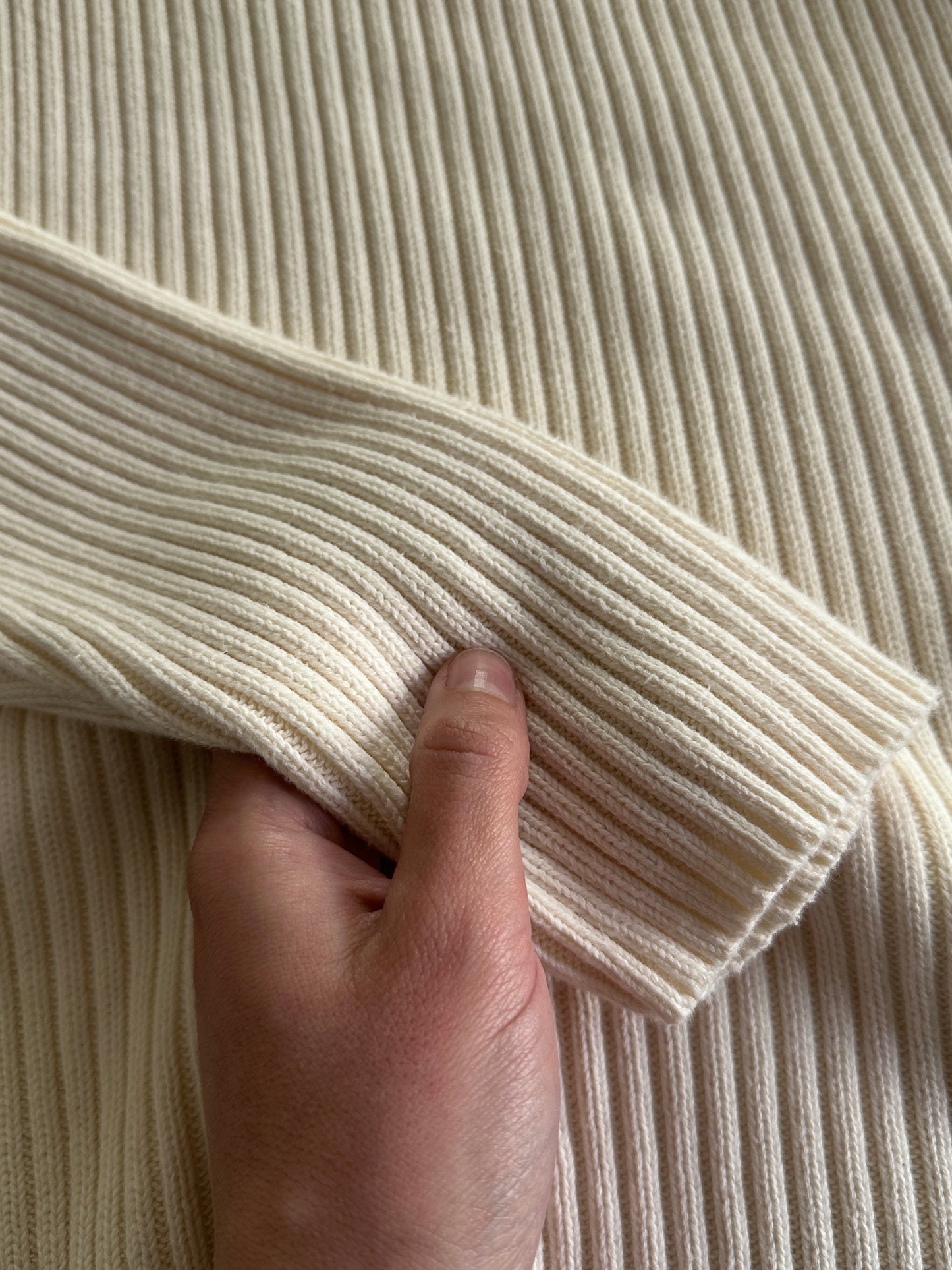 Pure Cotton Ribbed Sweater by Ralph Lauren