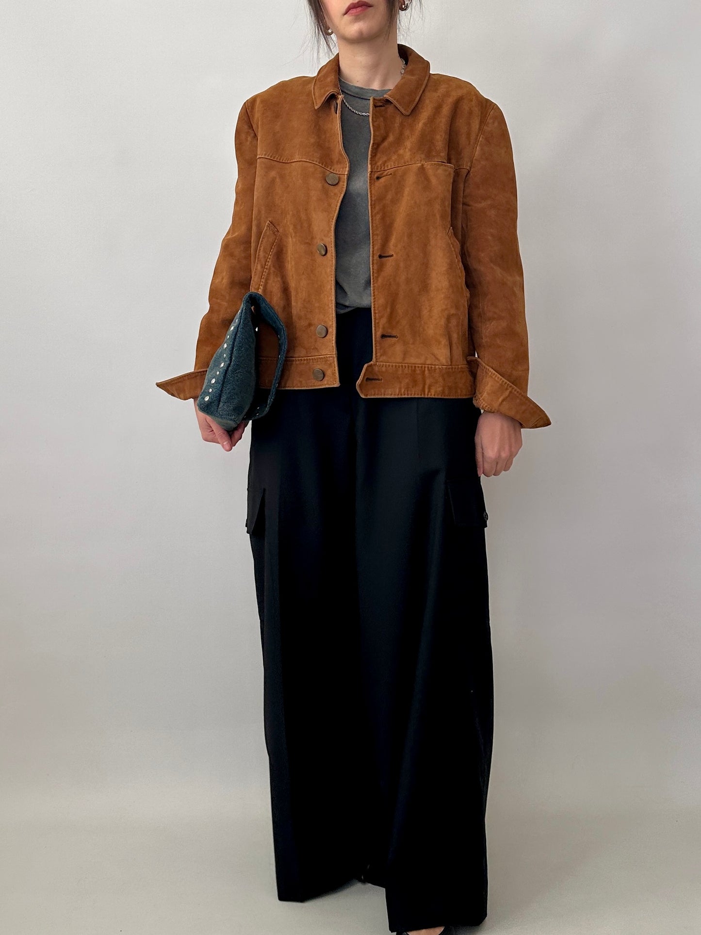 Real suede vintage jacket