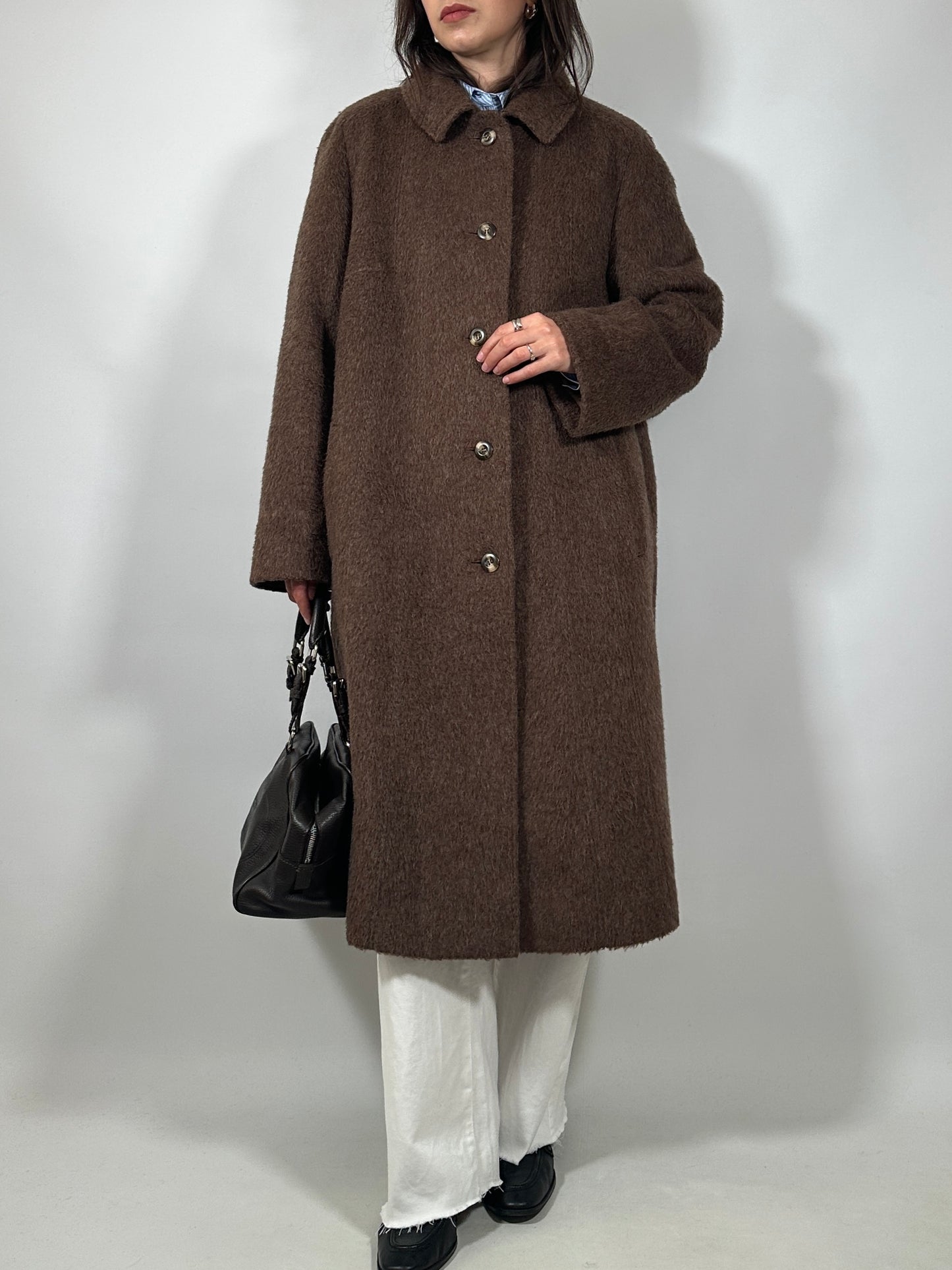 Vintage Llama Wool Coat