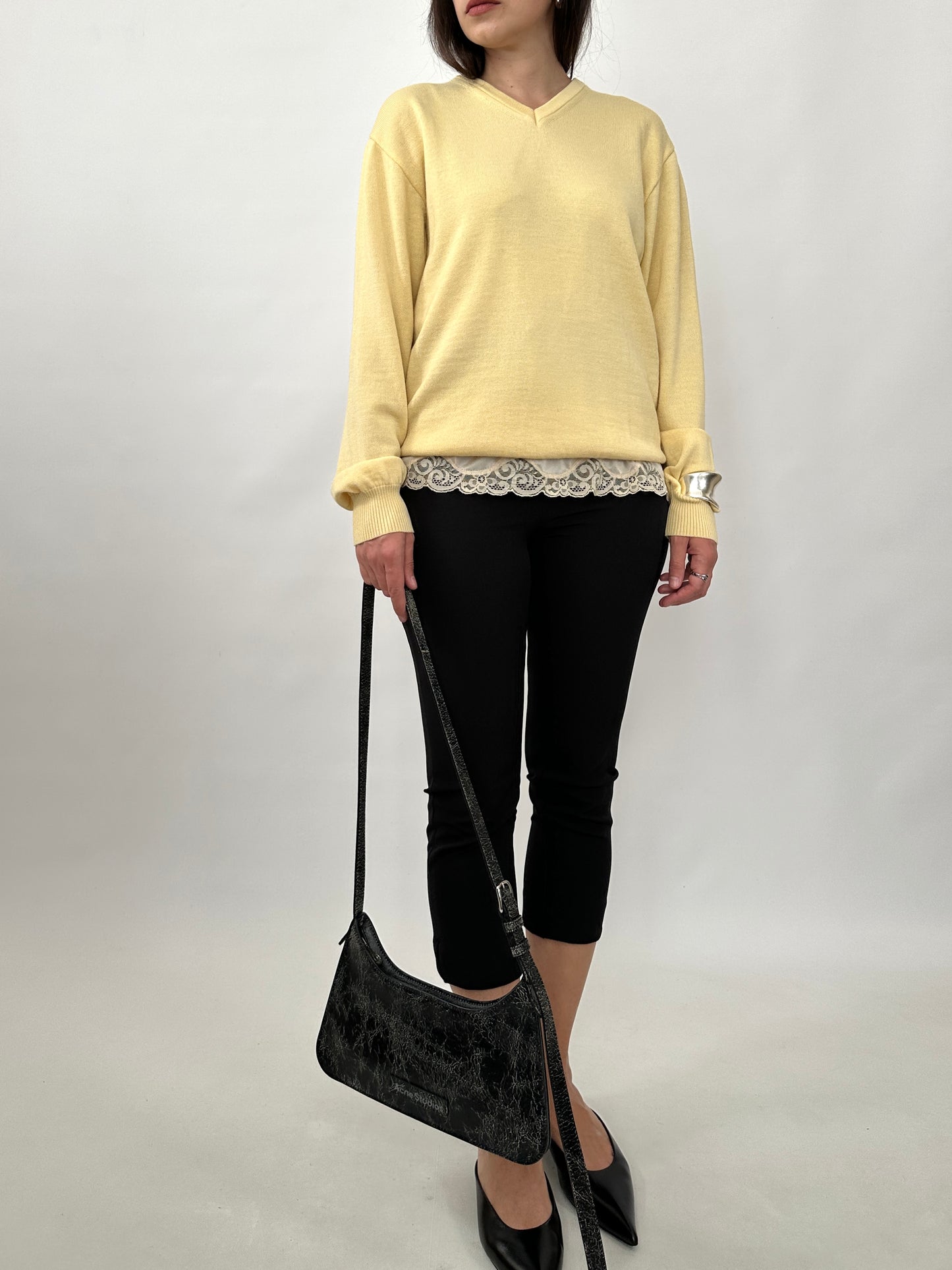 Butter Yellow Light Merino Sweater