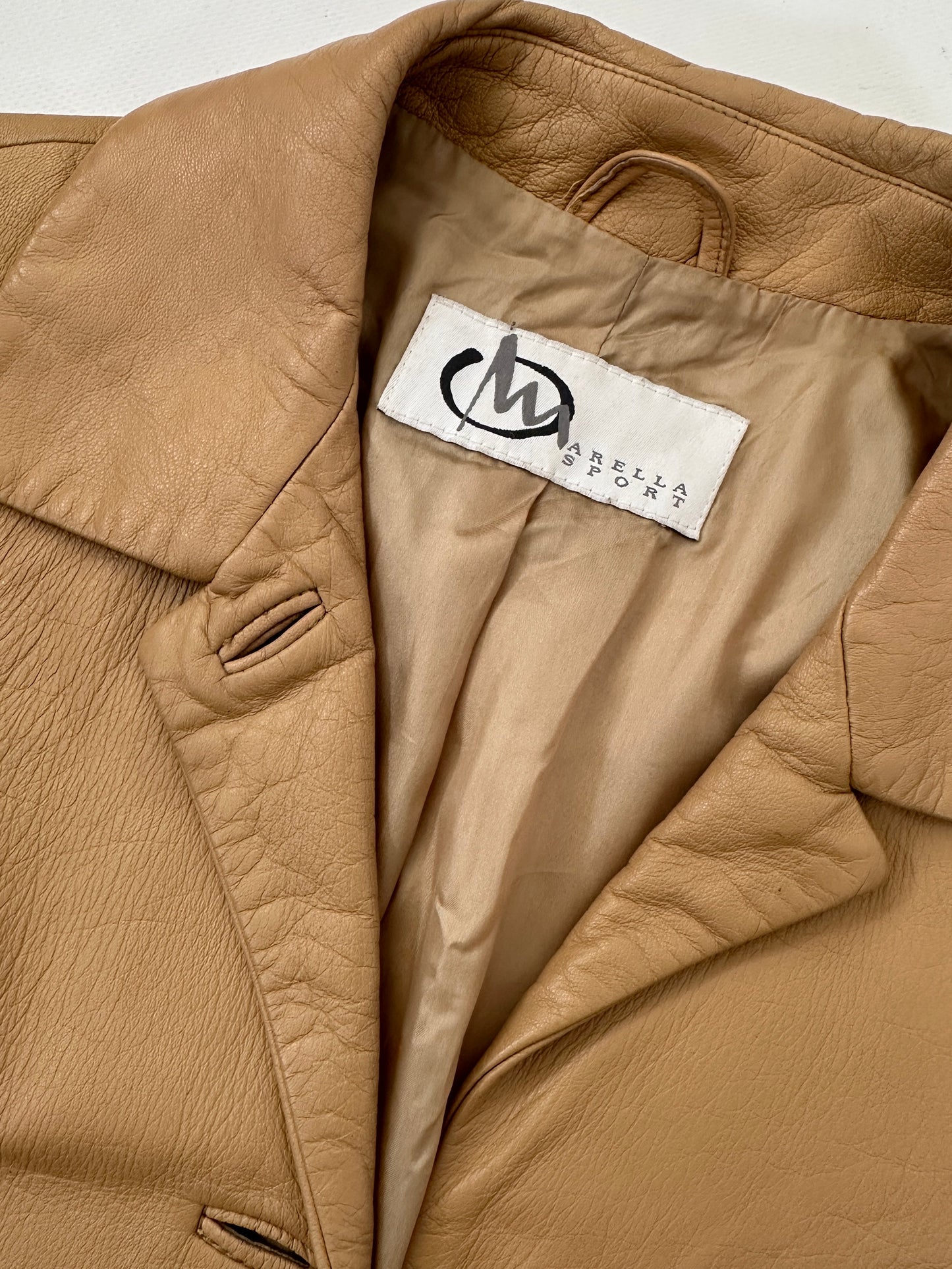 Vintage Marella soft leather jacket