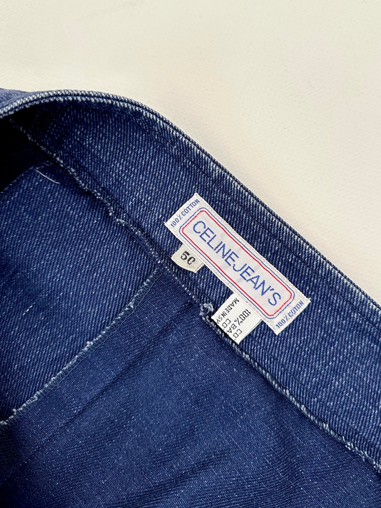 Vintage Celine denim skirt