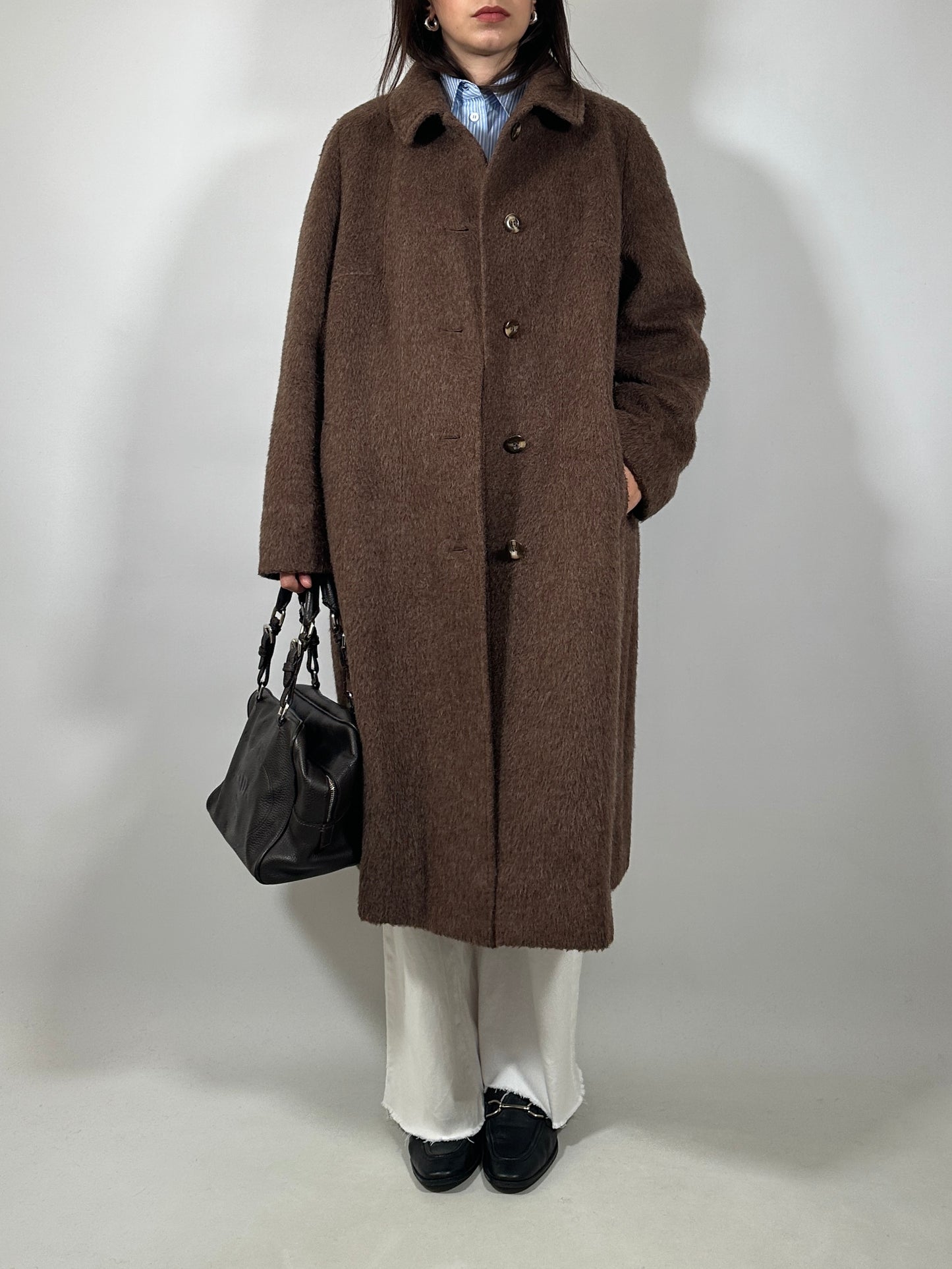 Vintage Llama Wool Coat