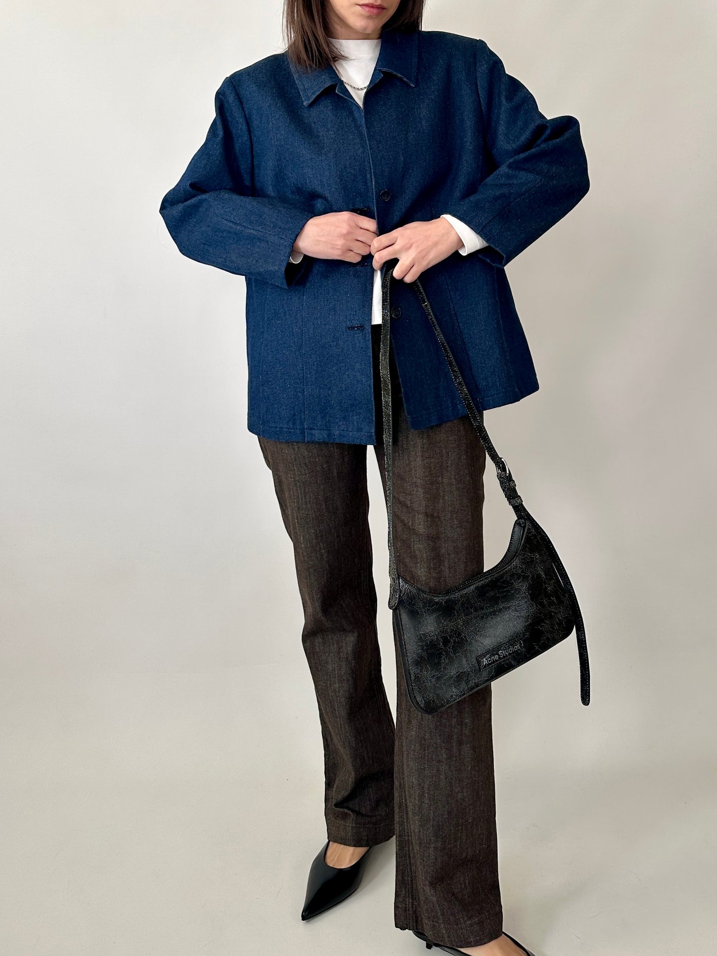 Tailored denim jacket