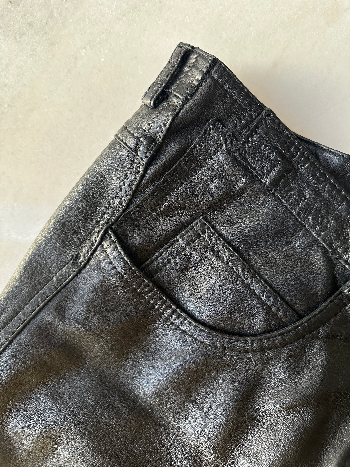 Gianfranco Ferré soft lambskin trousers
