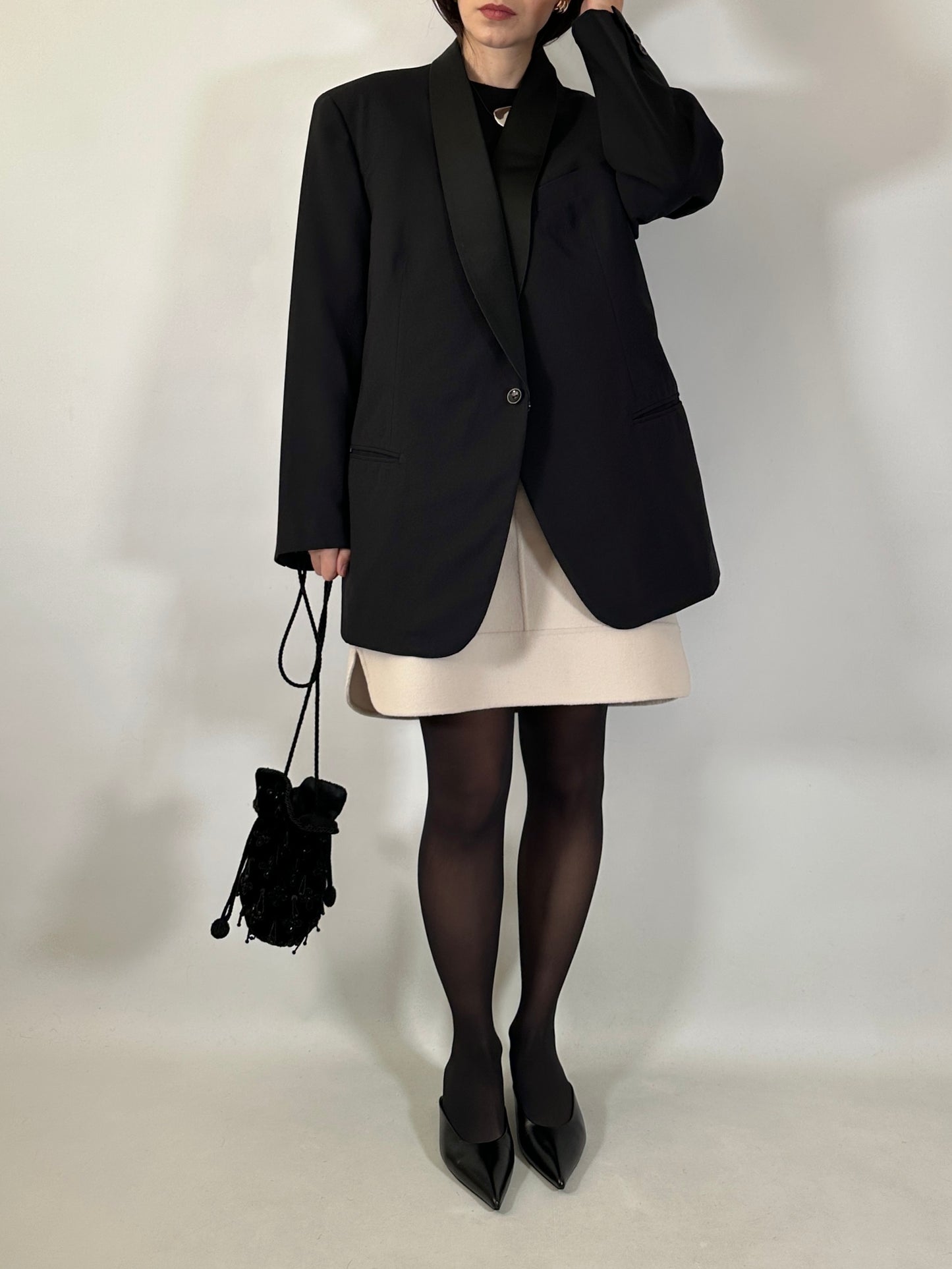 Max Mara Wool Mini Skirt