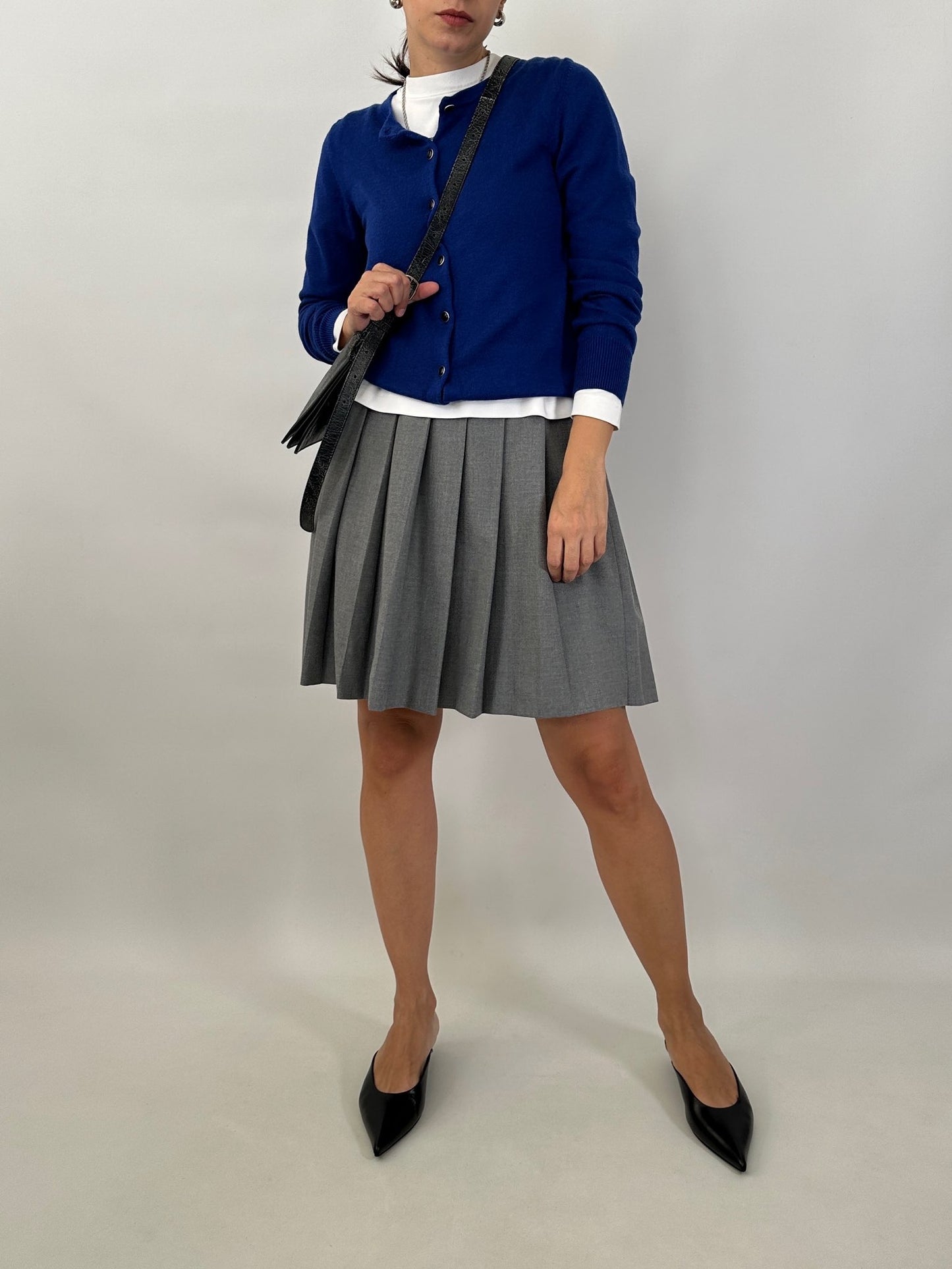 Cashmere and silk slim cardigan