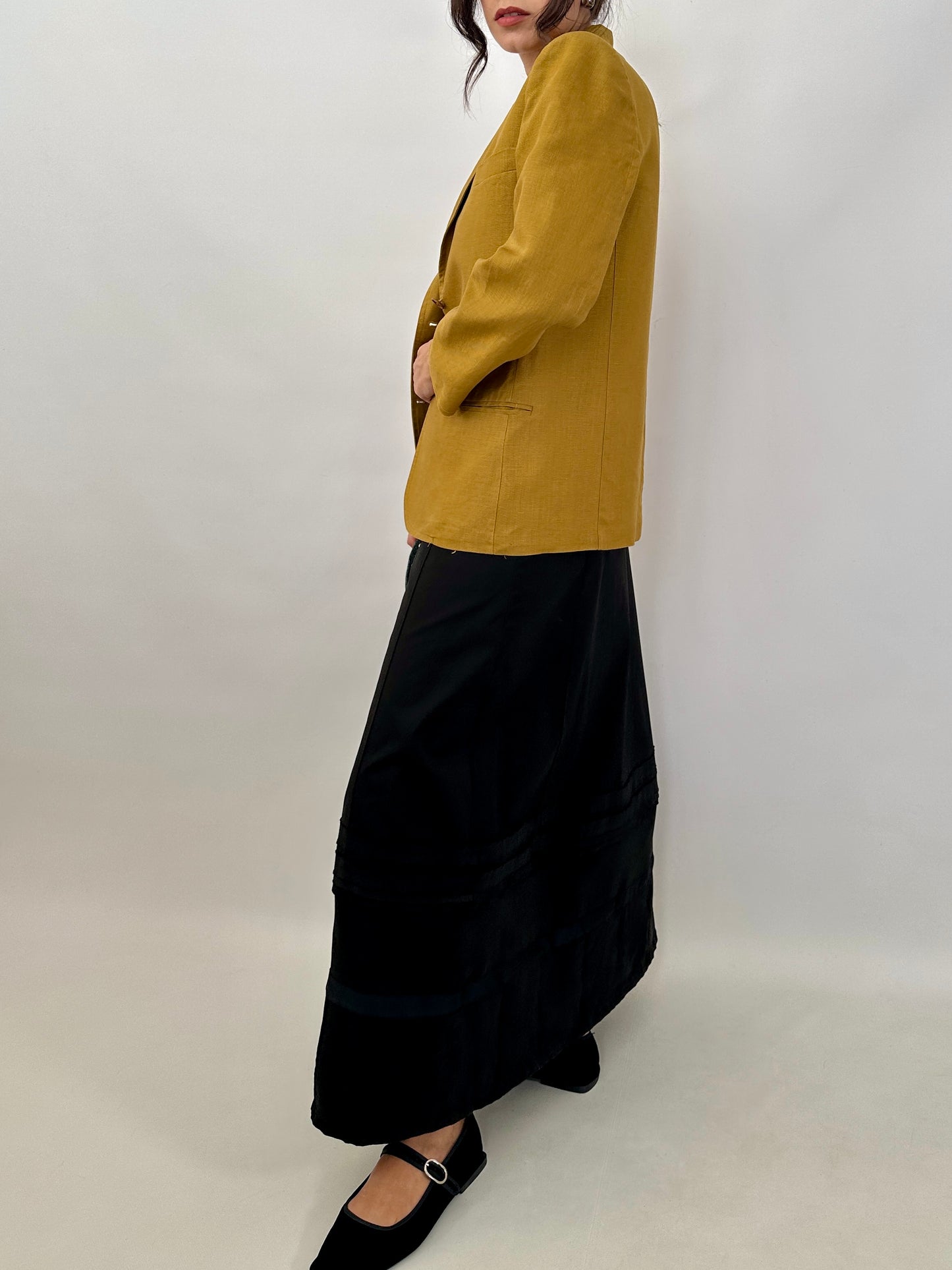 Marella vintage linen blazer