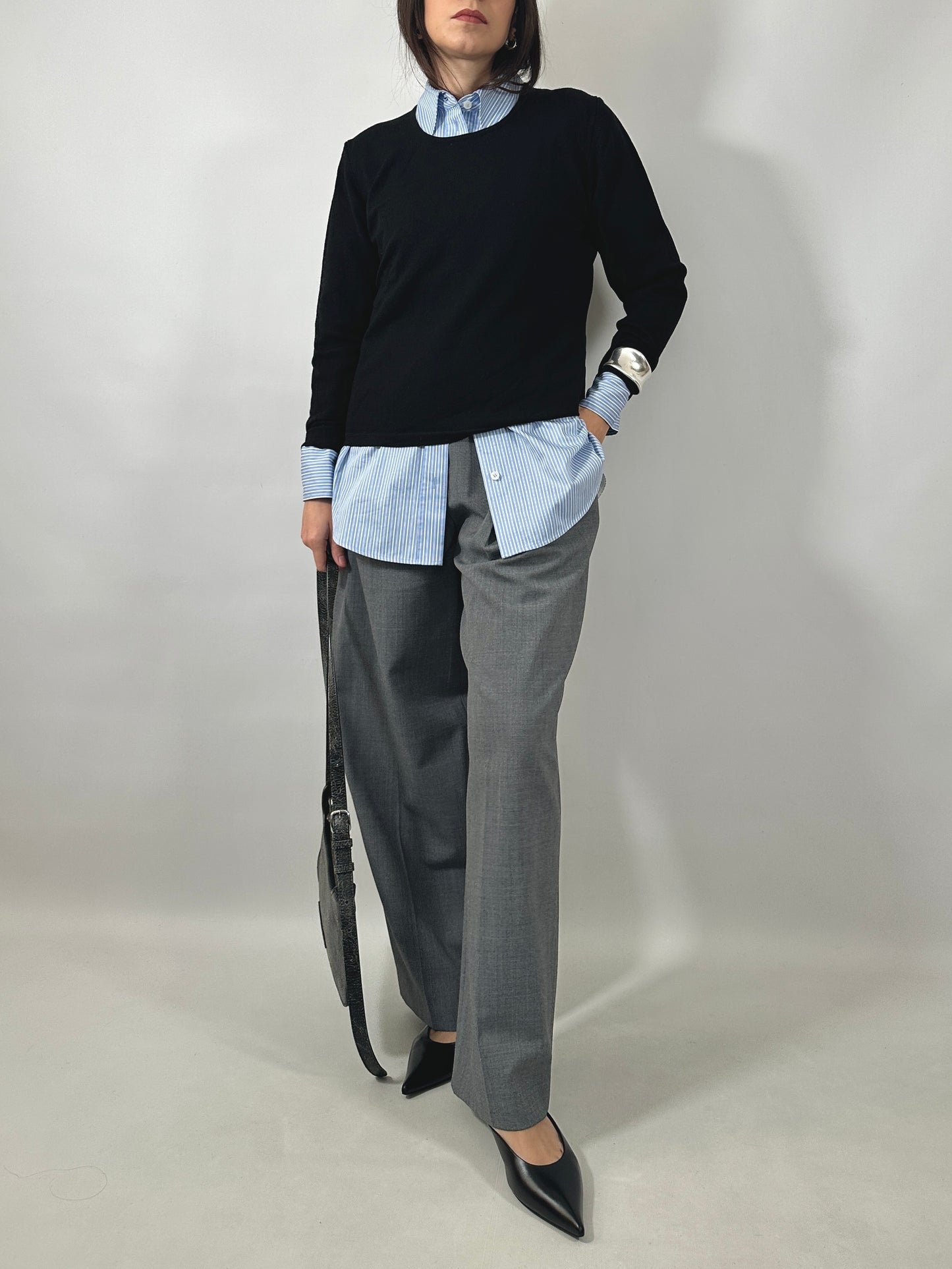 Fine Merino Wool Minimal Sweater