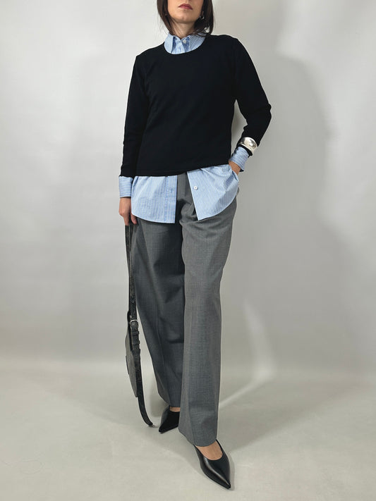 Fine Merino Wool Minimal Sweater