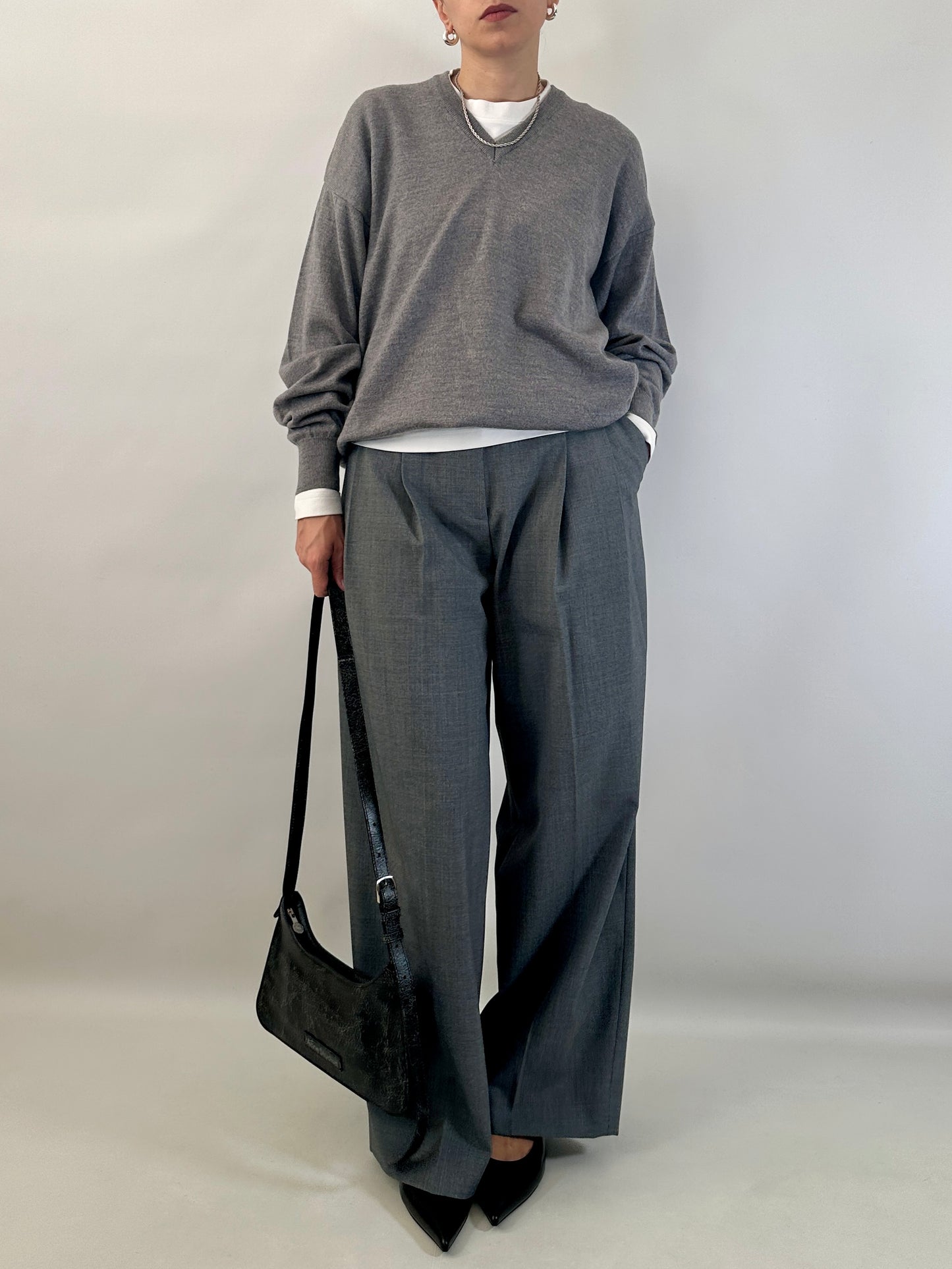 Essential pure wool sweater