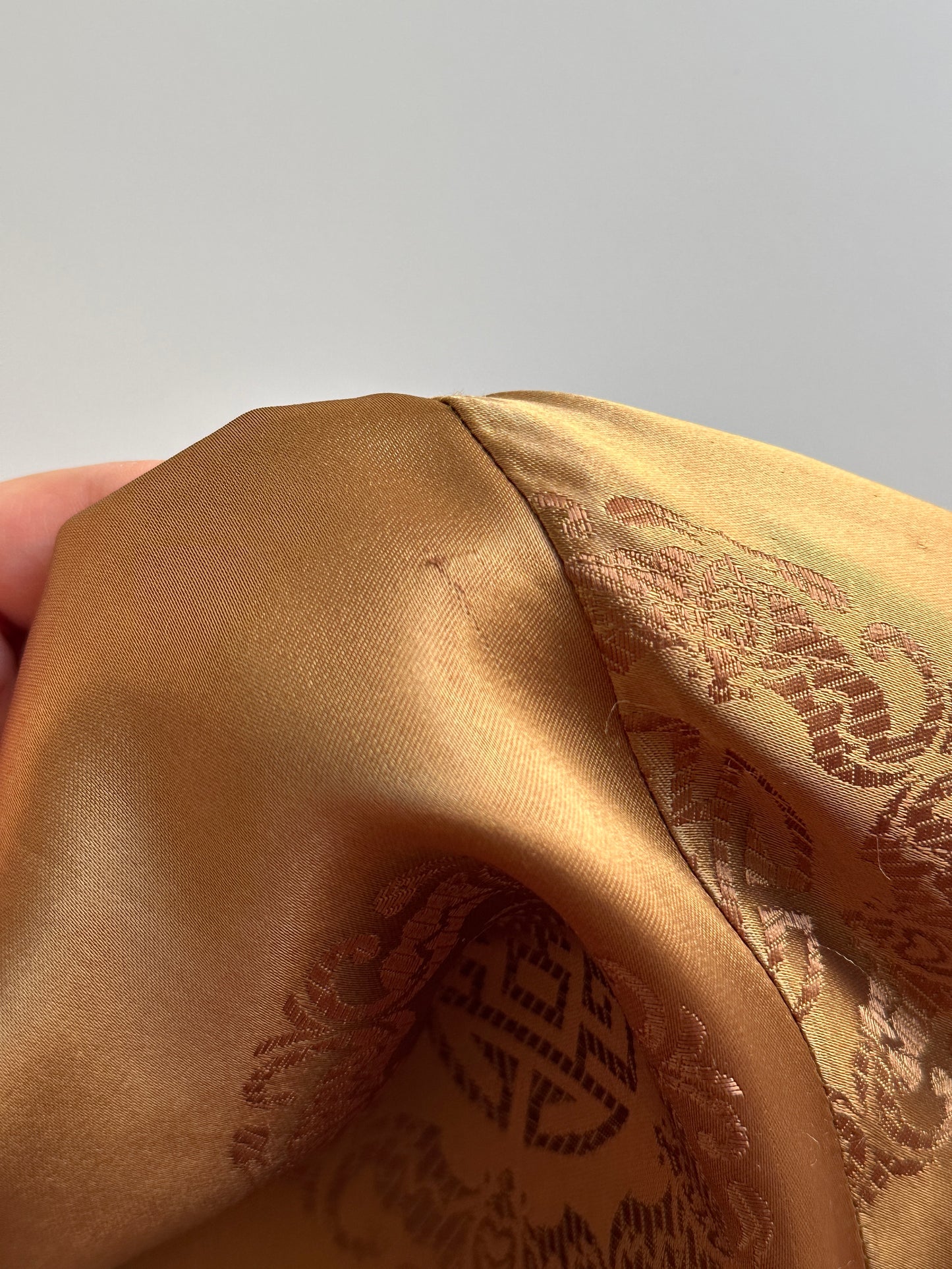 Silk Jacquard Mandarin Tunic